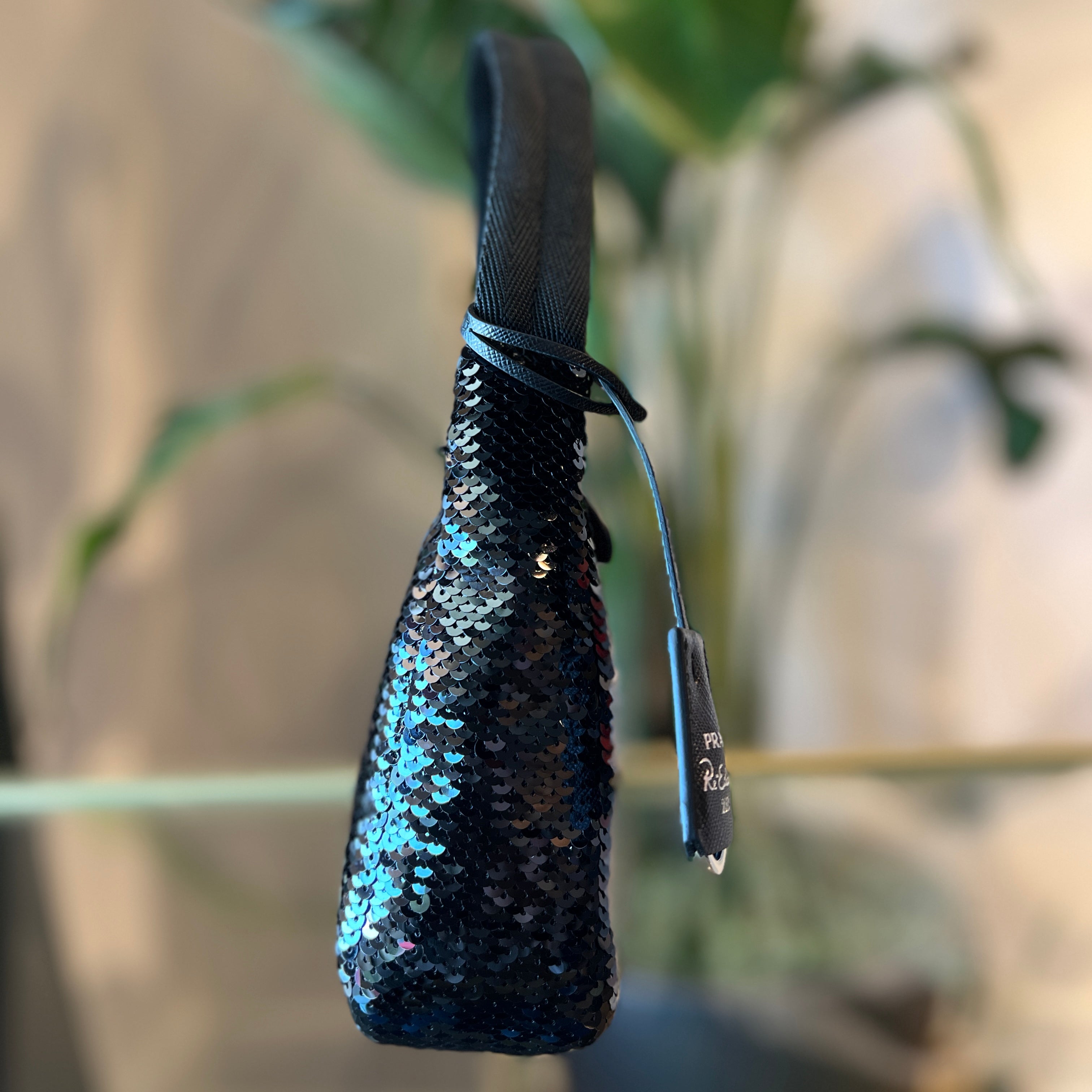PRADA Re Edition Sequins Shoulder Bag Mini