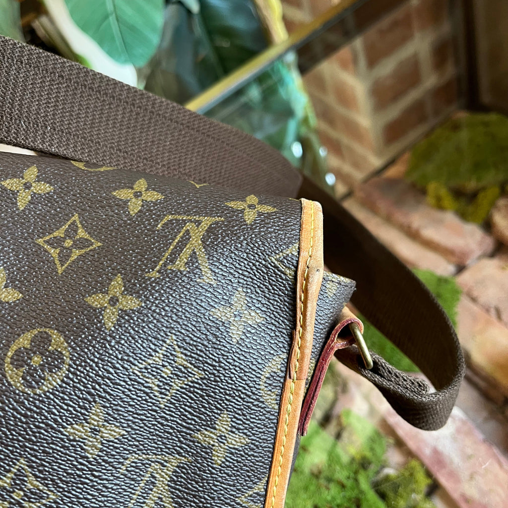 LOUIS VUITTON Bosphore Messenger PM Brown Monogram Canvas Crossbody Bag