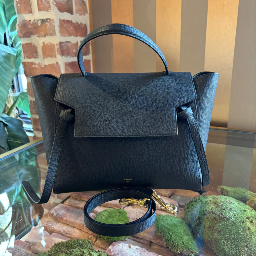 CELINE Black Belt Bag