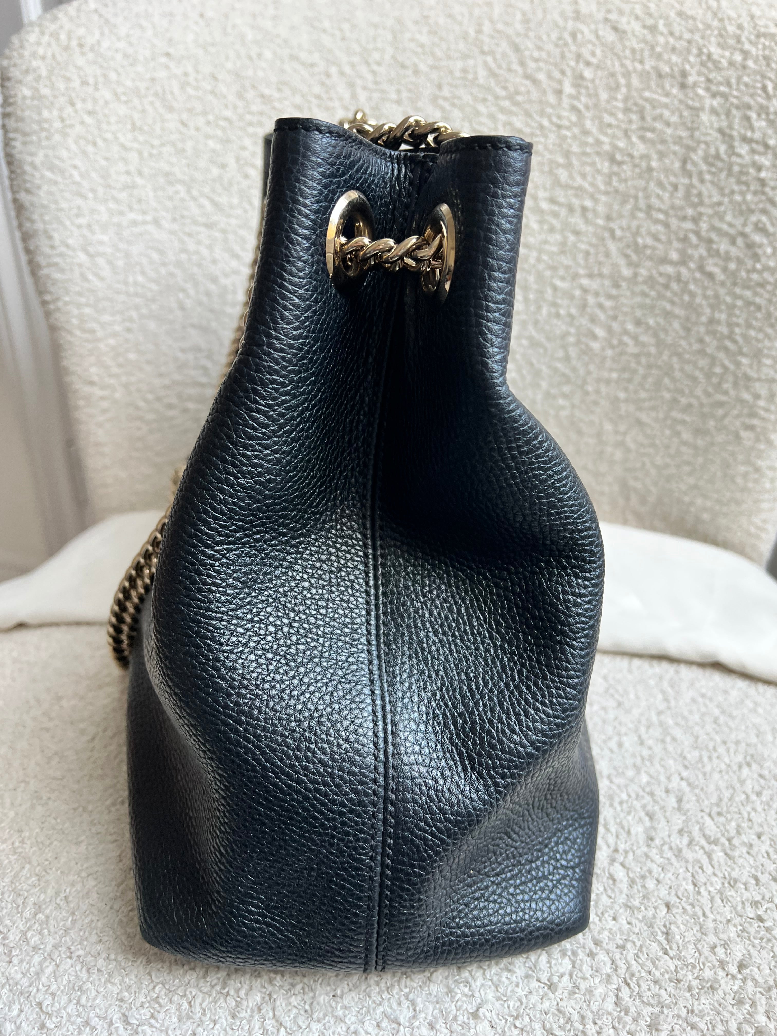 Gucci Black Soho Chain Tote (RRP £1350)