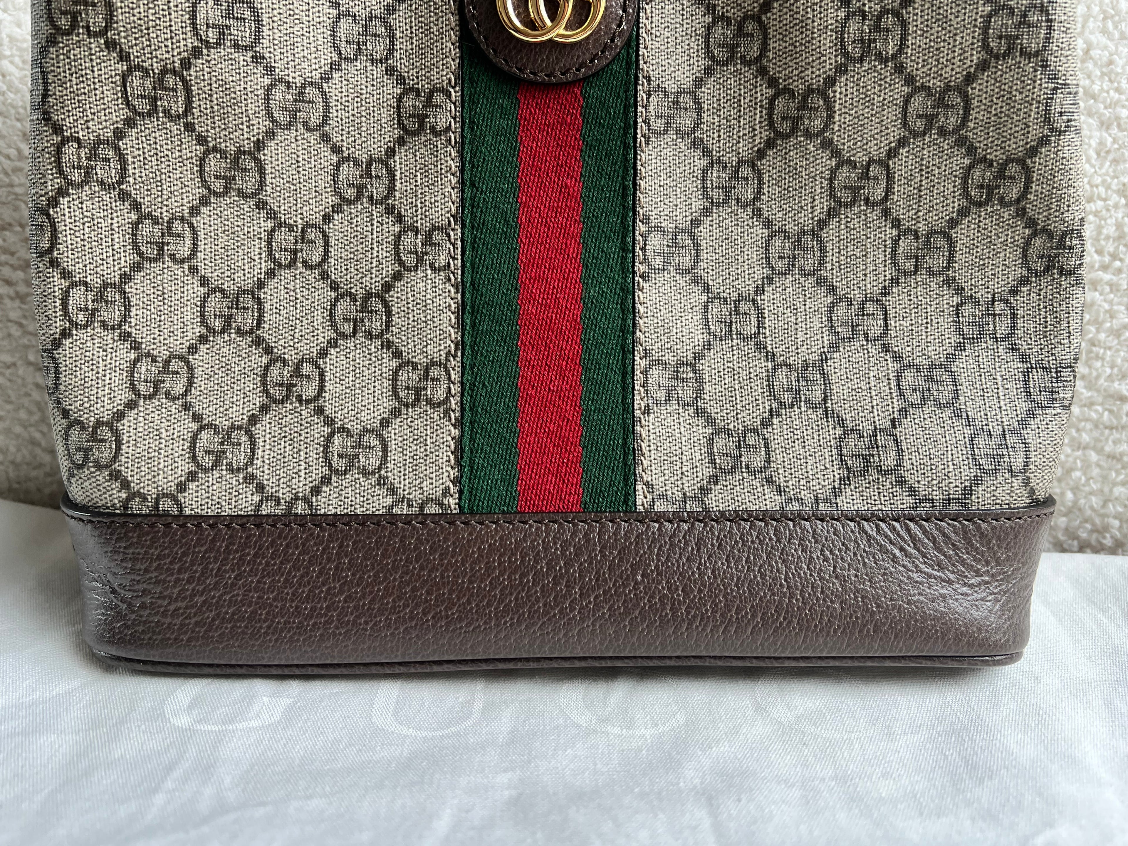 Gucci GG Supreme Ophidia Small Shoulder Bag (RRP £1280)