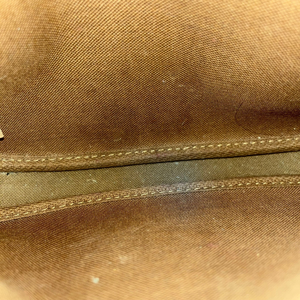 LOUIS VUITTON Khaki Brown Multi Pochette Accessories Monogram Coated Canvas Crossbody Bag