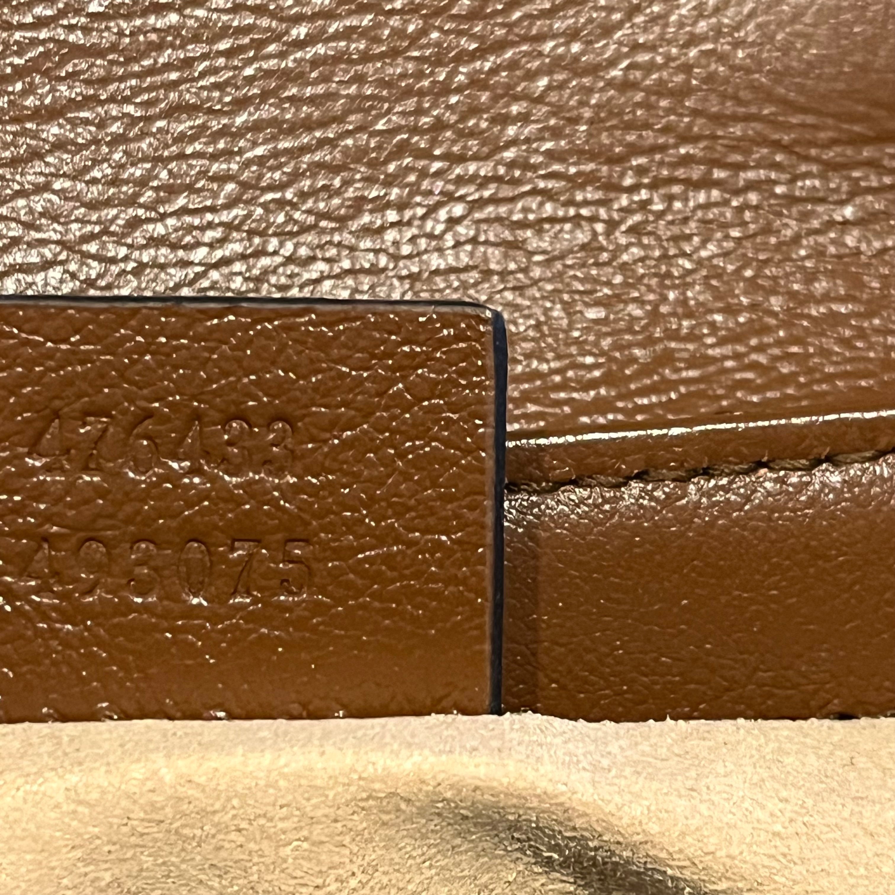 GUCCI GG Marmont Super Mini Azalea Calfskin Leather Crossbody Bag