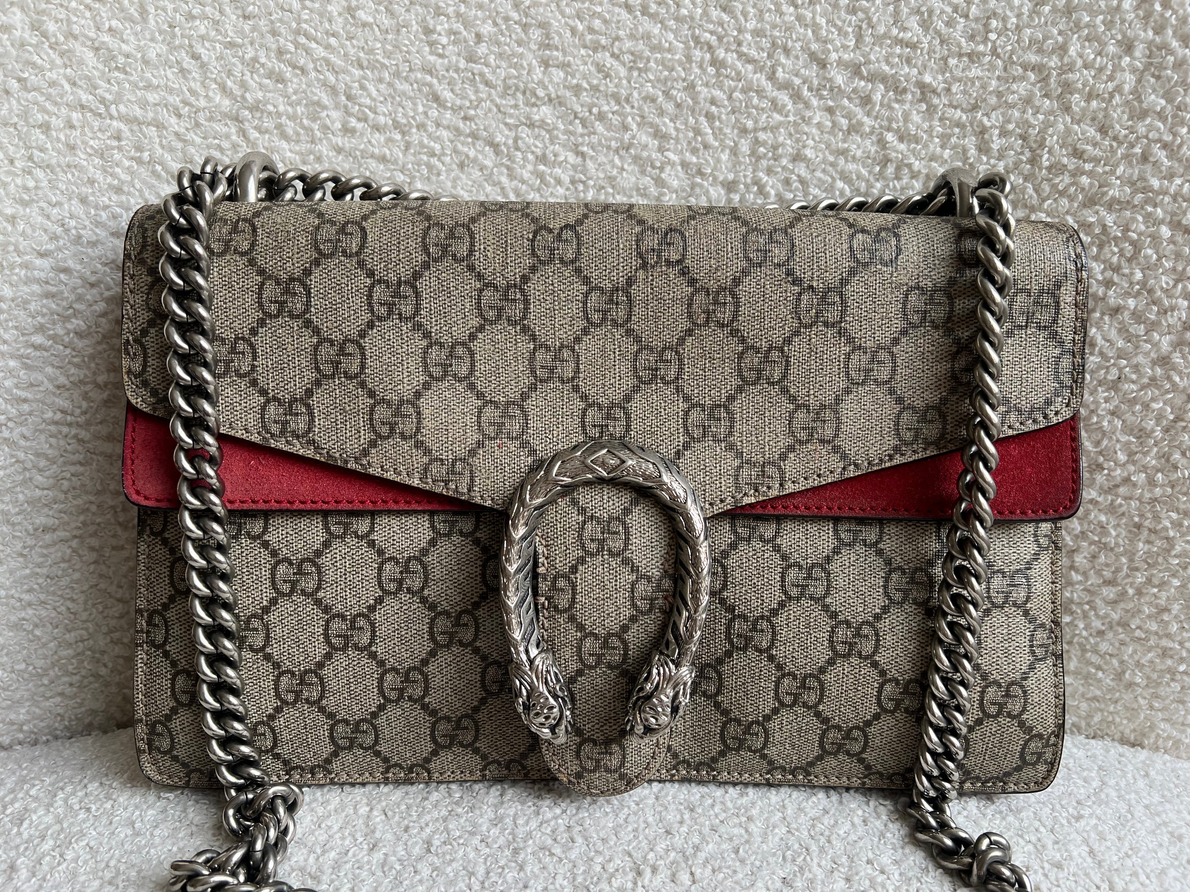 Gucci Dionysus GG Supreme Small Shoulder Bag (RRP £2,220)