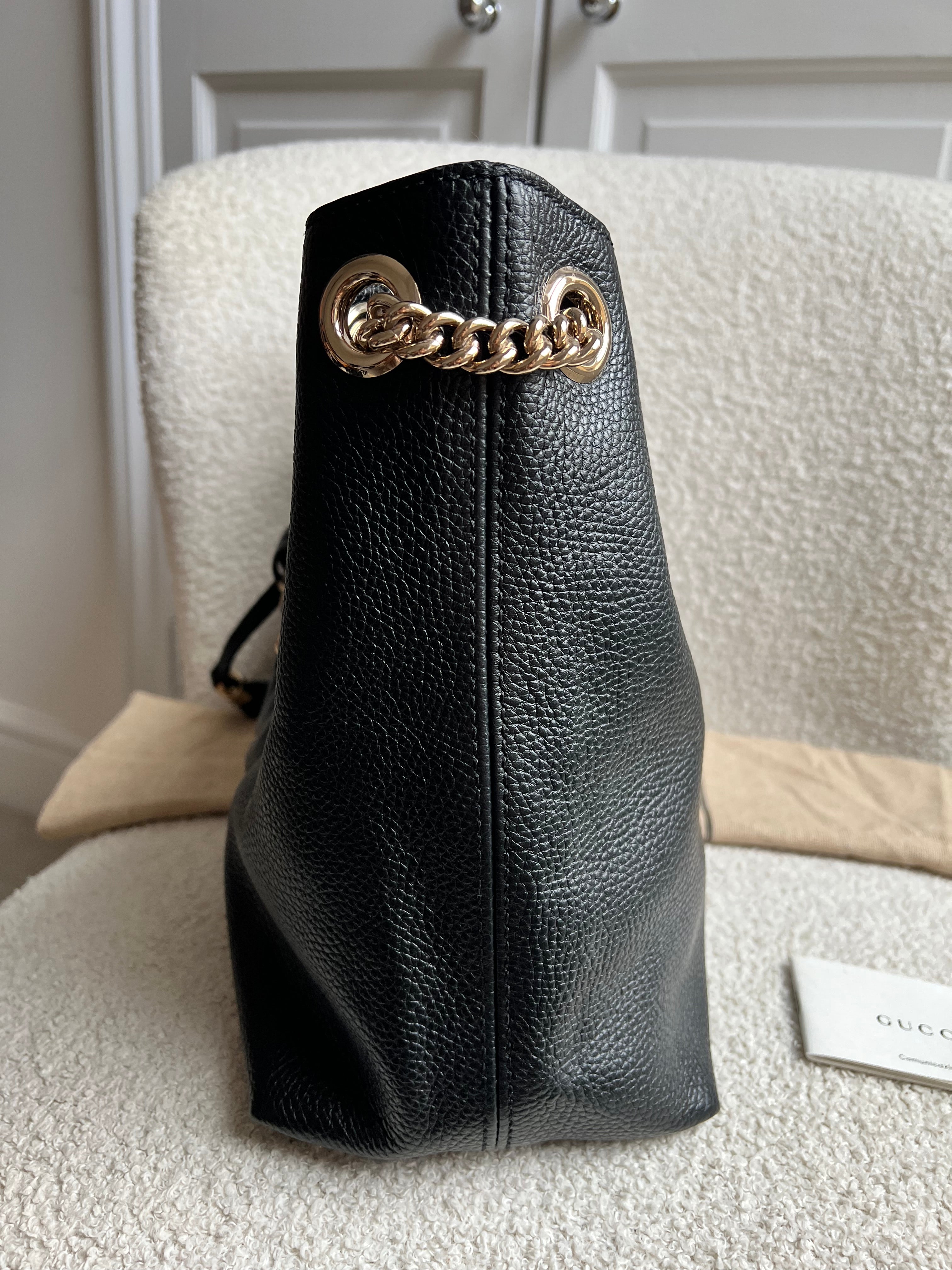 Gucci Black Soho Chain Tote (RRP £1350)