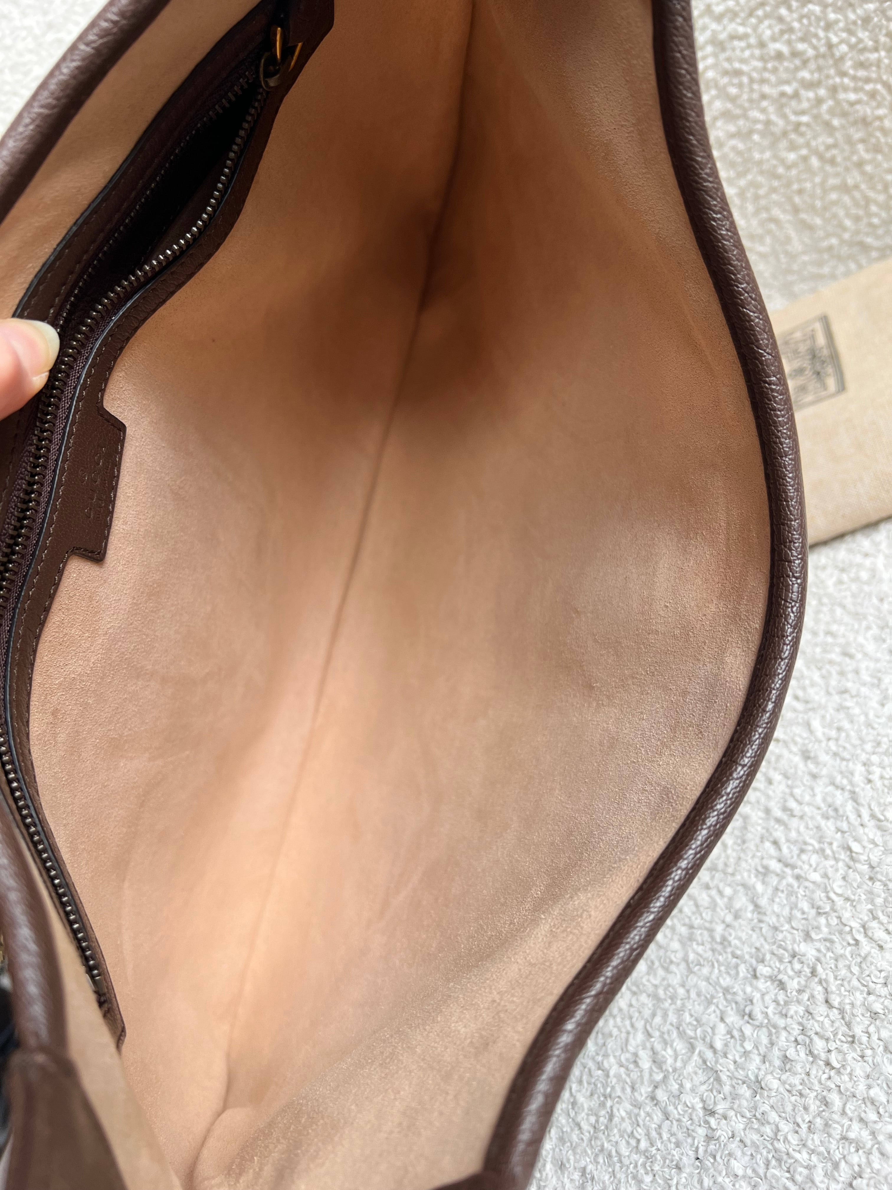 Gucci Brown Large Aphrodite Shoulder Bag (RRP £1760)