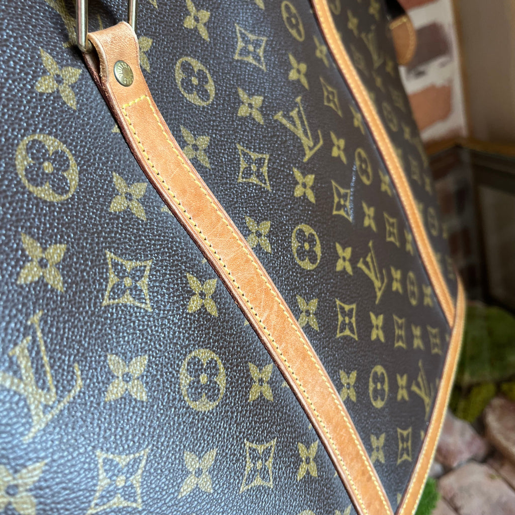 LOUIS VUITTON Babylon Monogram Canvas Brown Tote Bag
