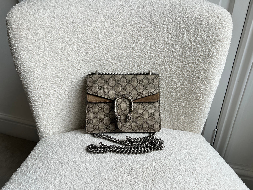 Gucci Dionysus GG Supreme Mini Shoulder Bag (RRP £1,890)