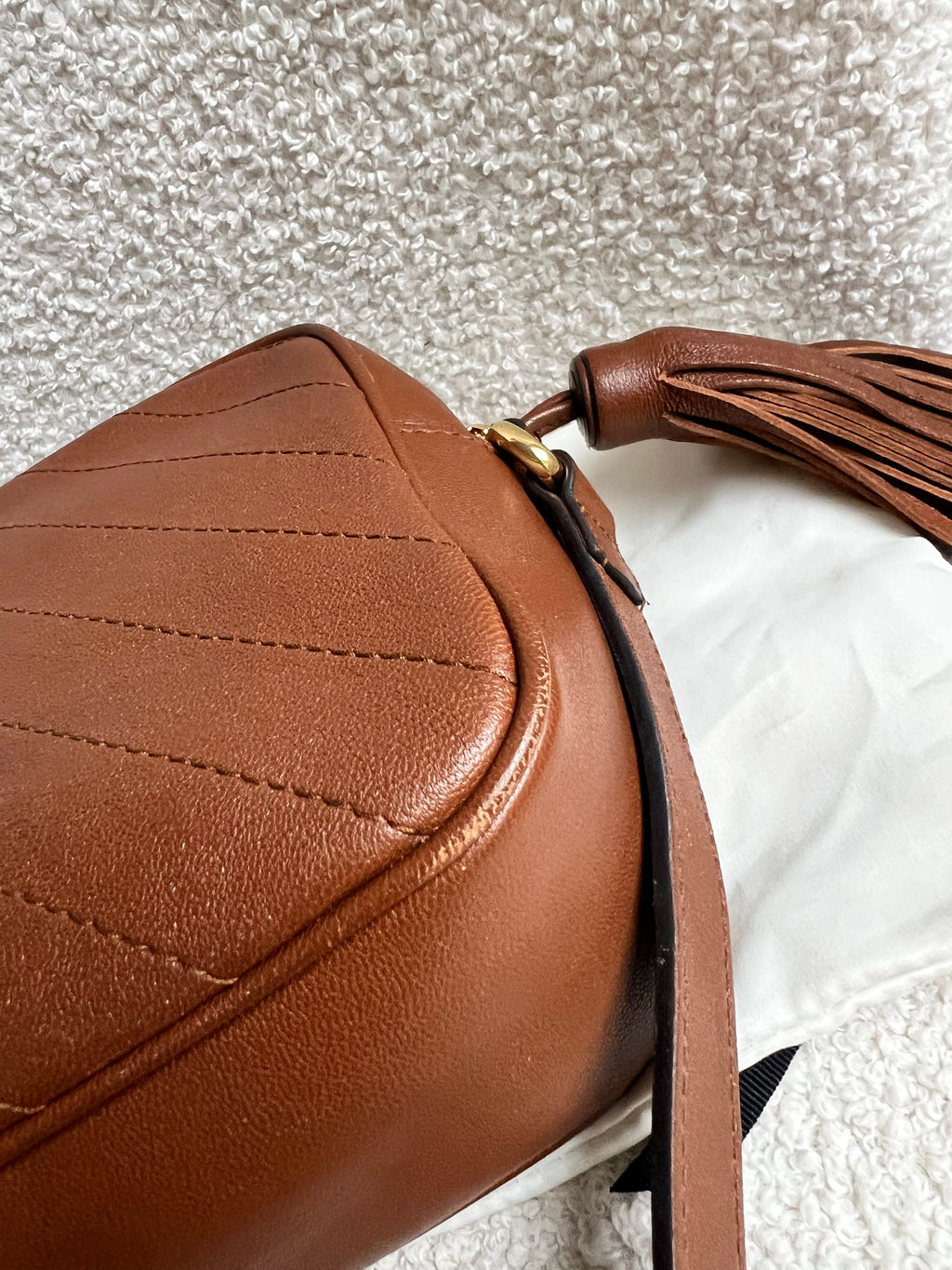 Gucci Tan Small Blondie Shoulder Bag (RRP £1380)