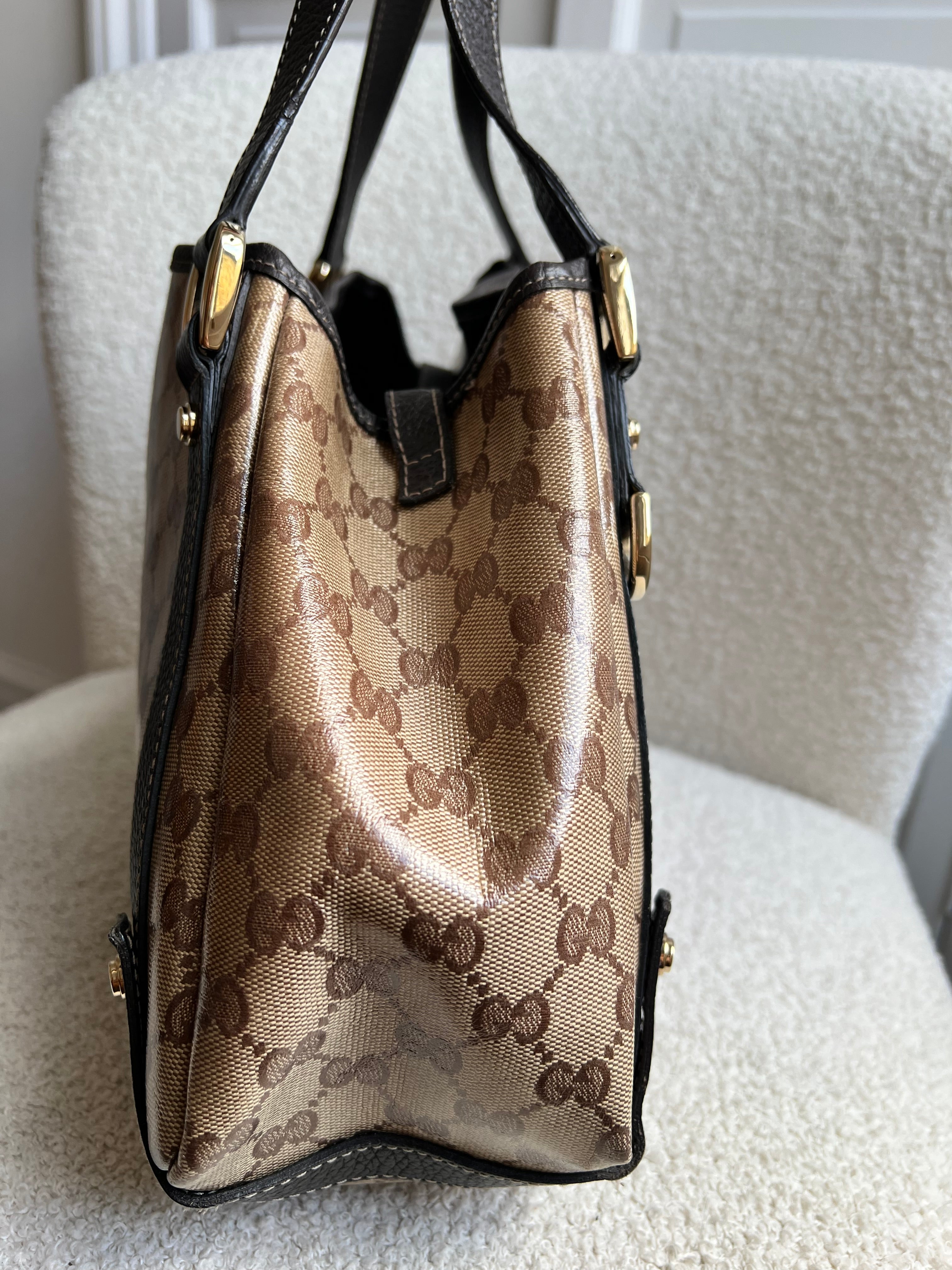 Gucci GG Coated Canvas Abbey Hobo