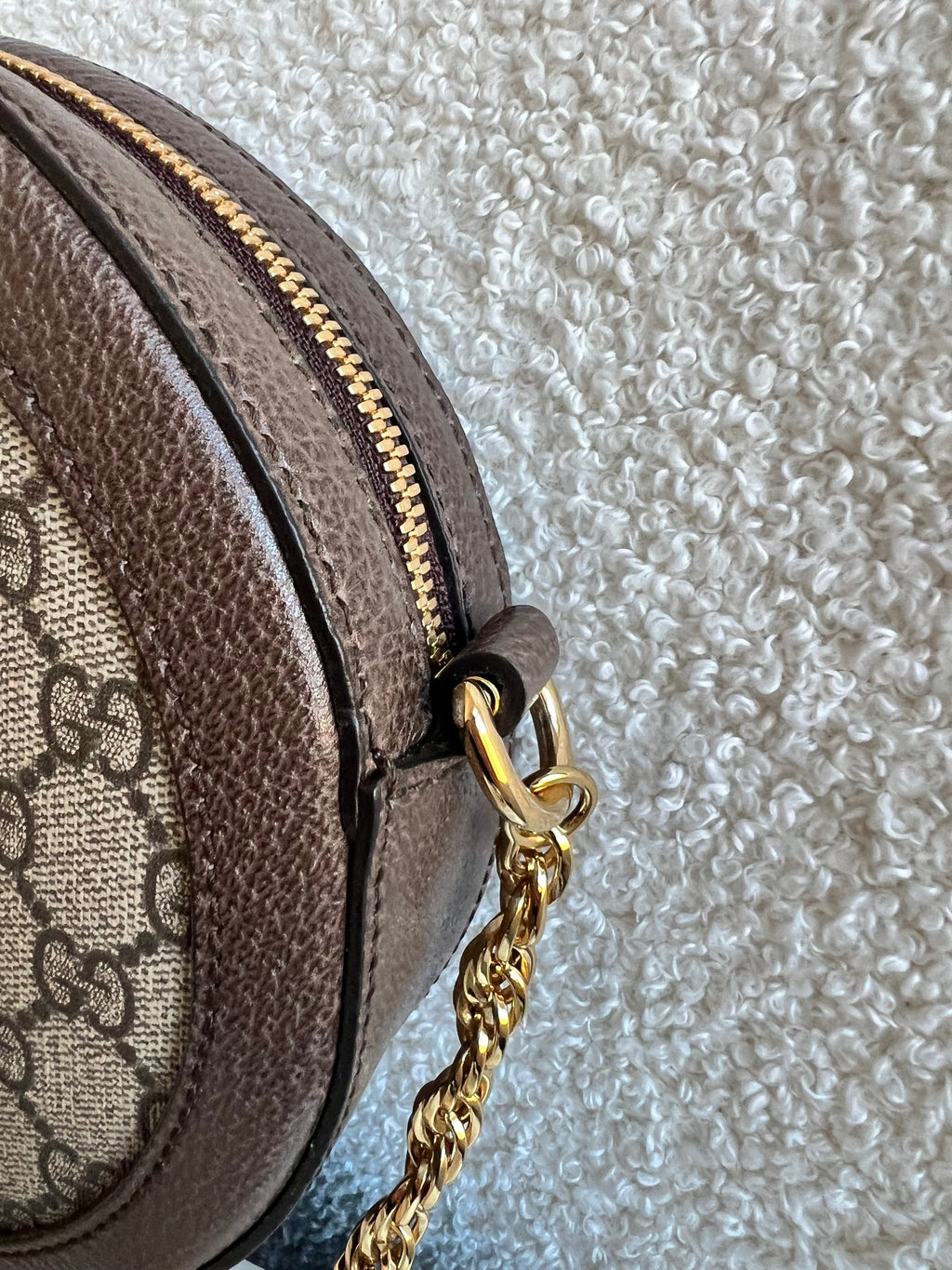 Gucci GG Ophidia Mini GG Round Shoulder Bag (RRP £1,270)