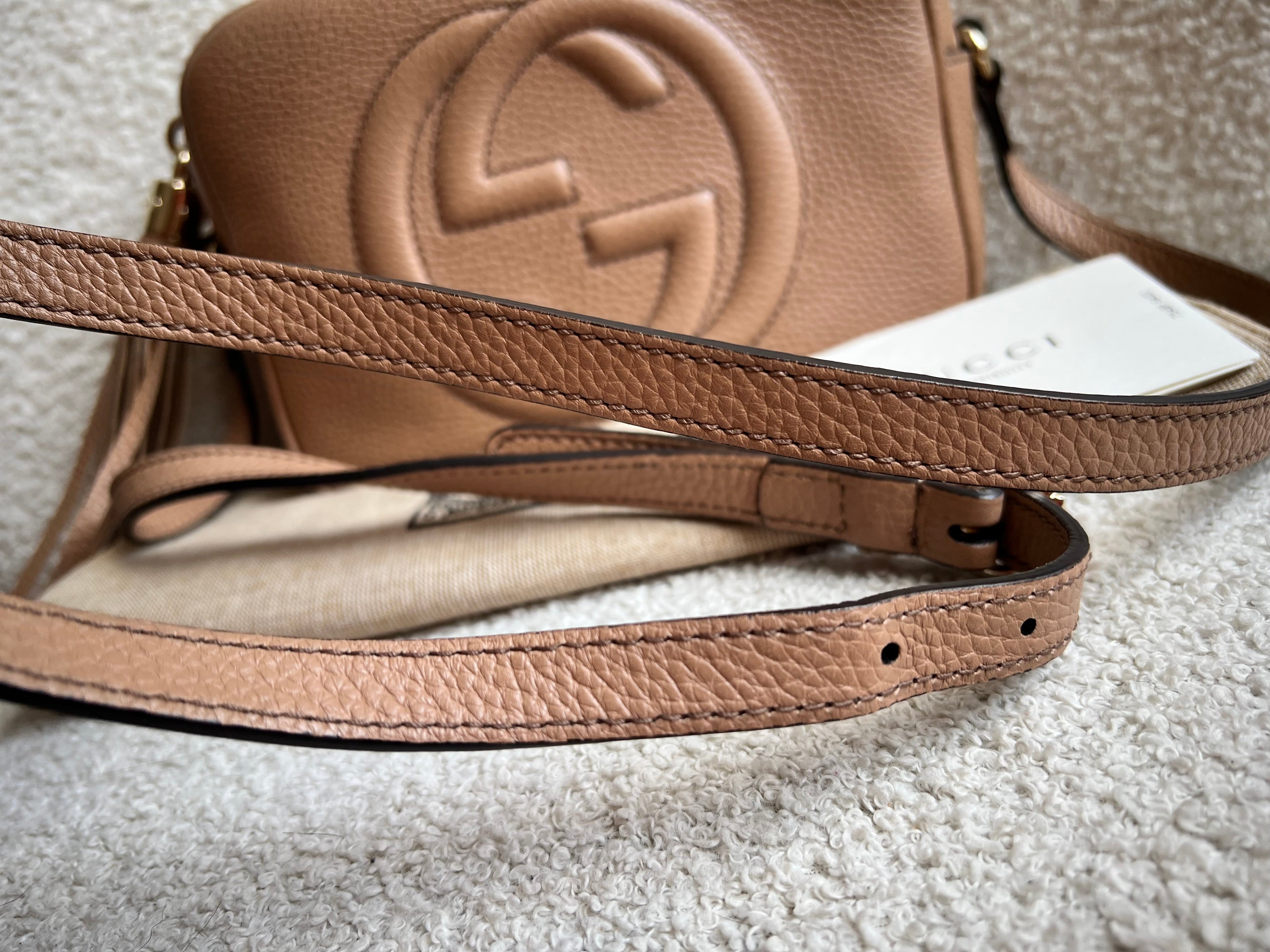 Gucci Rose Beige Soho Disco (RRP £1050)