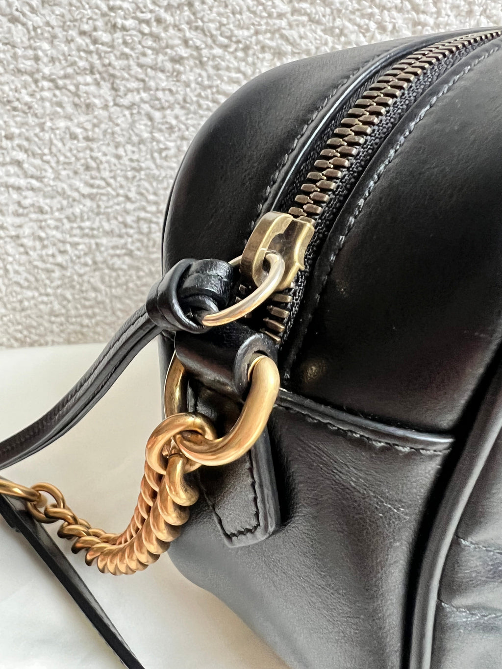 Gucci GG Black Marmont Small Shoulder Bag (RRP £1440)