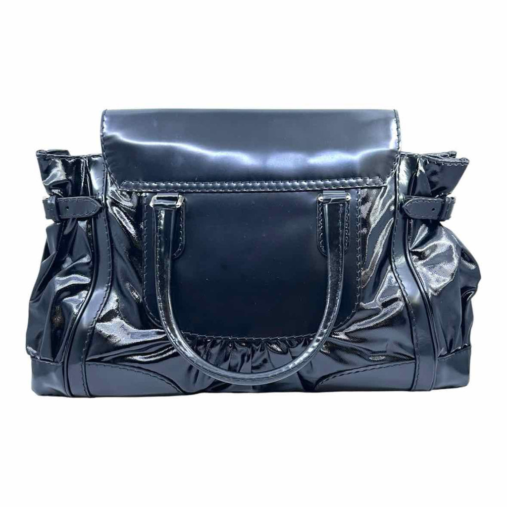 GUCCI Black Patent Leather Handbag
