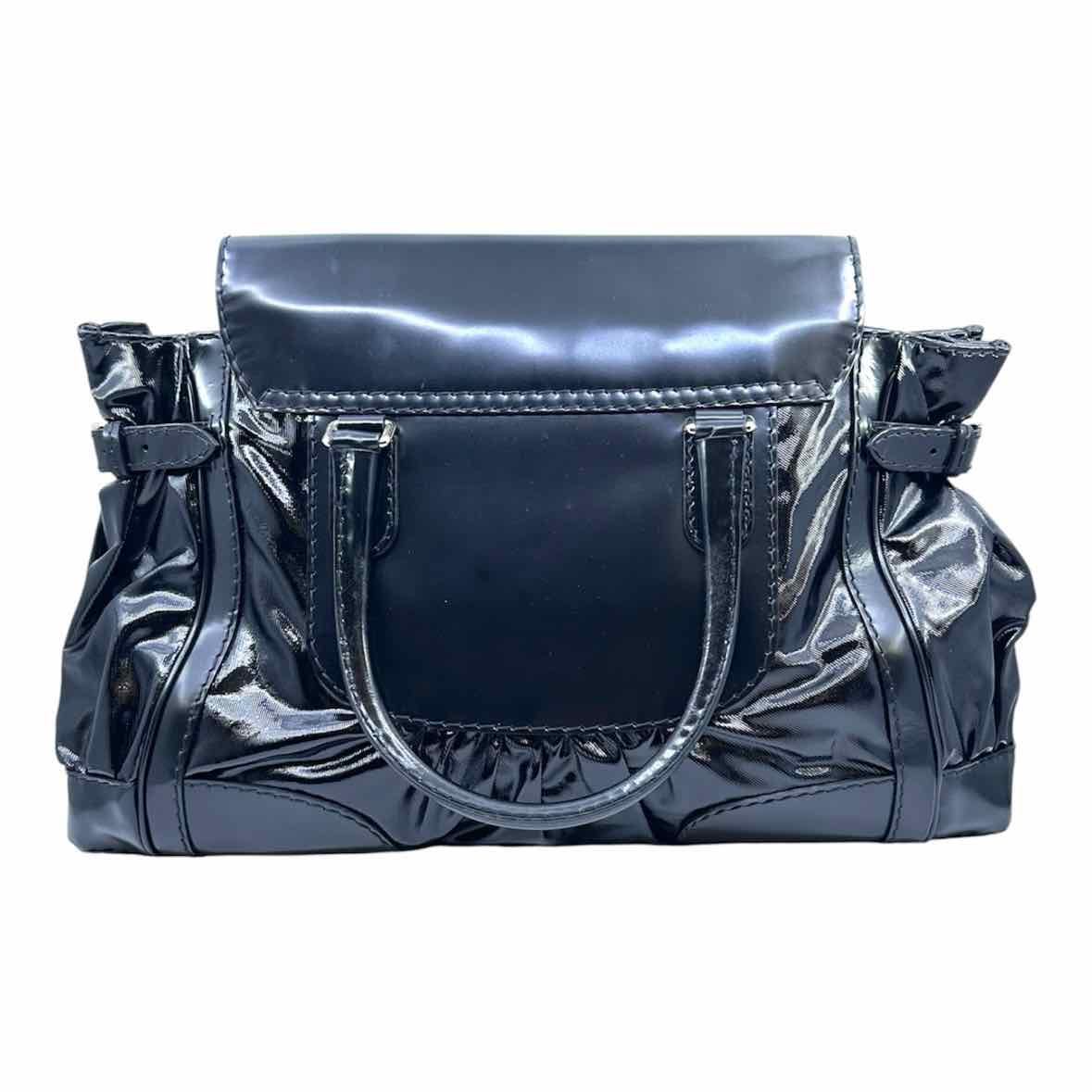 GUCCI Black Patent Leather Handbag