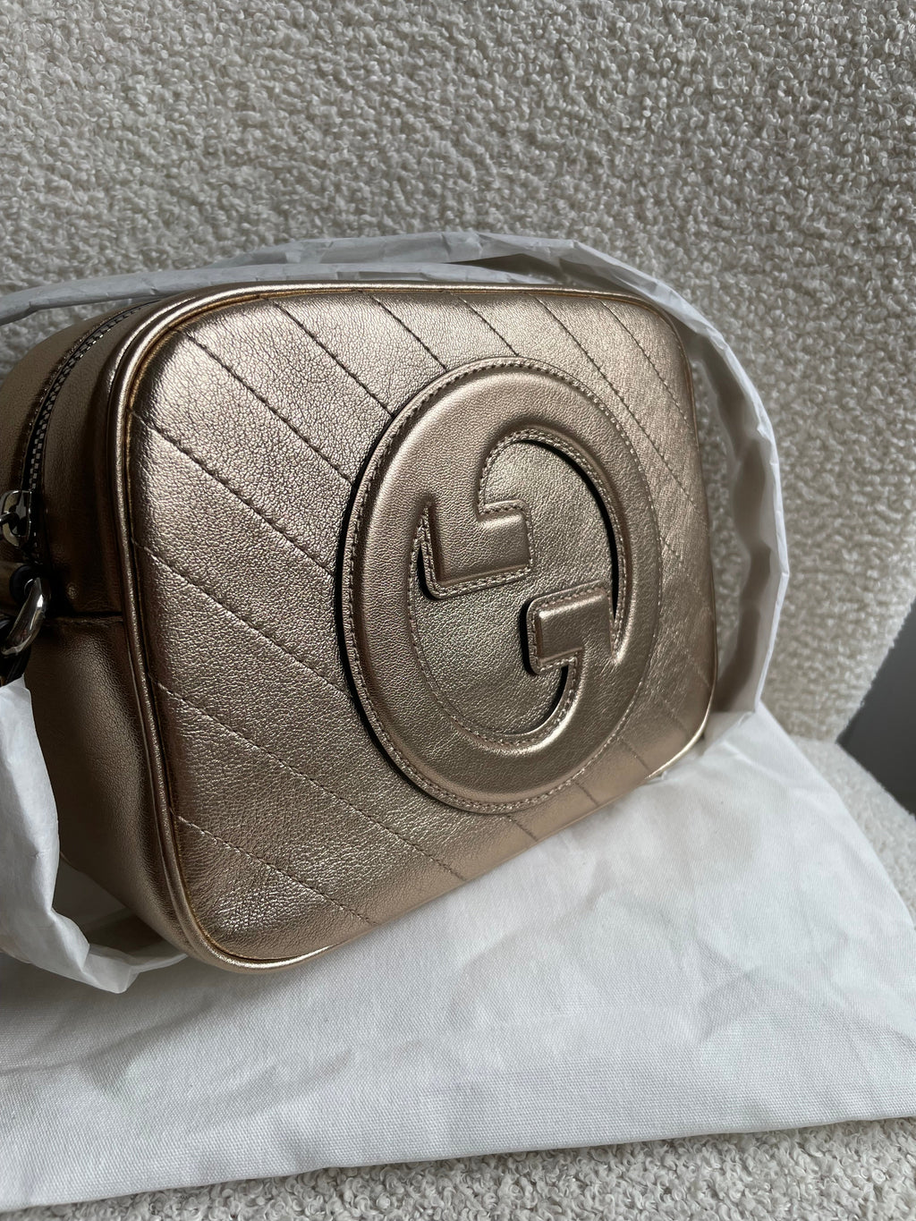 Gucci Gold Small Blondie Shoulder Bag (RRP £1380)