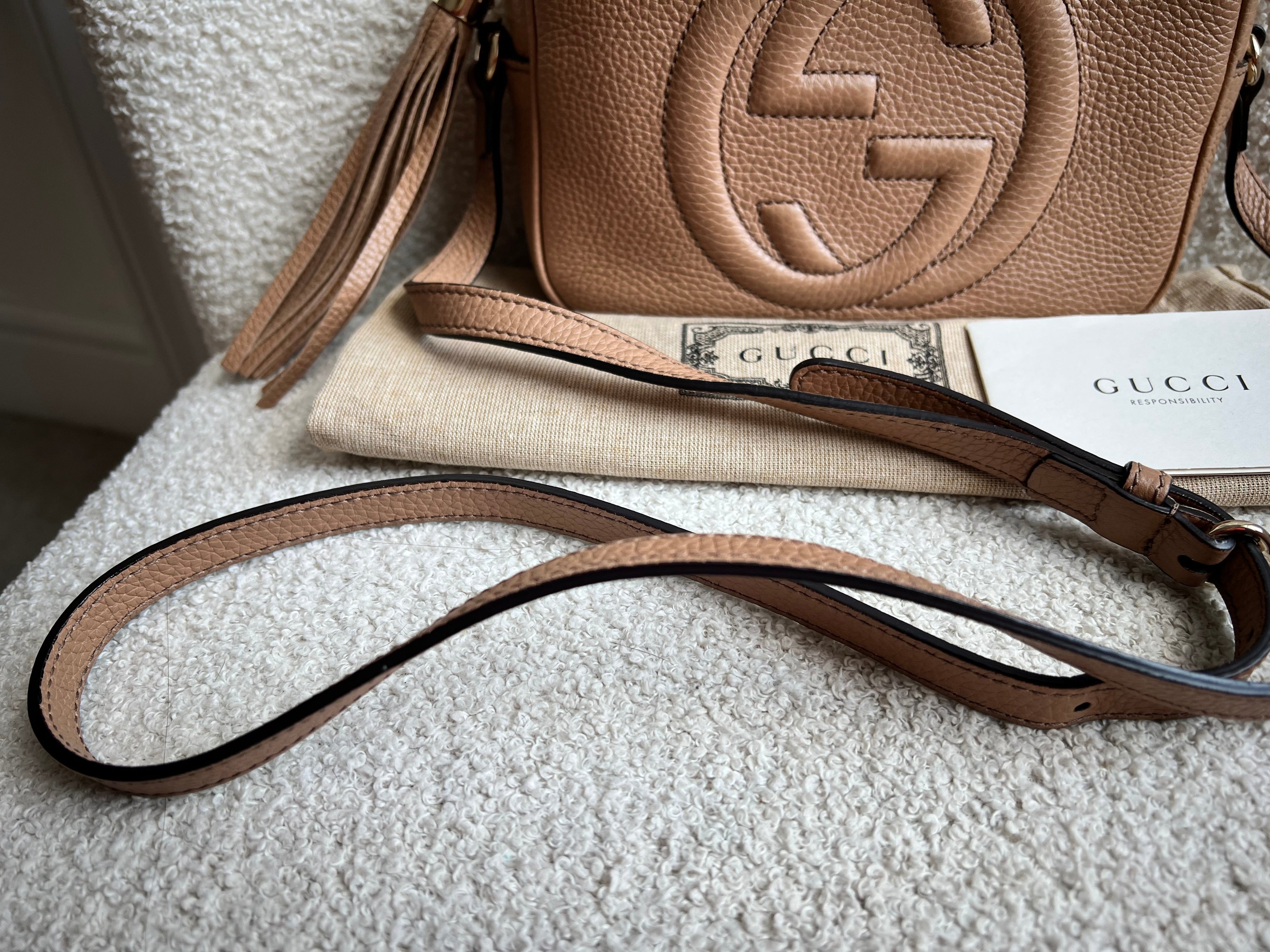 Gucci Rose Beige Soho Disco (RRP £1050)