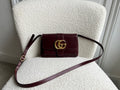 Gucci Burgundy Small Arli Shoulder Bag