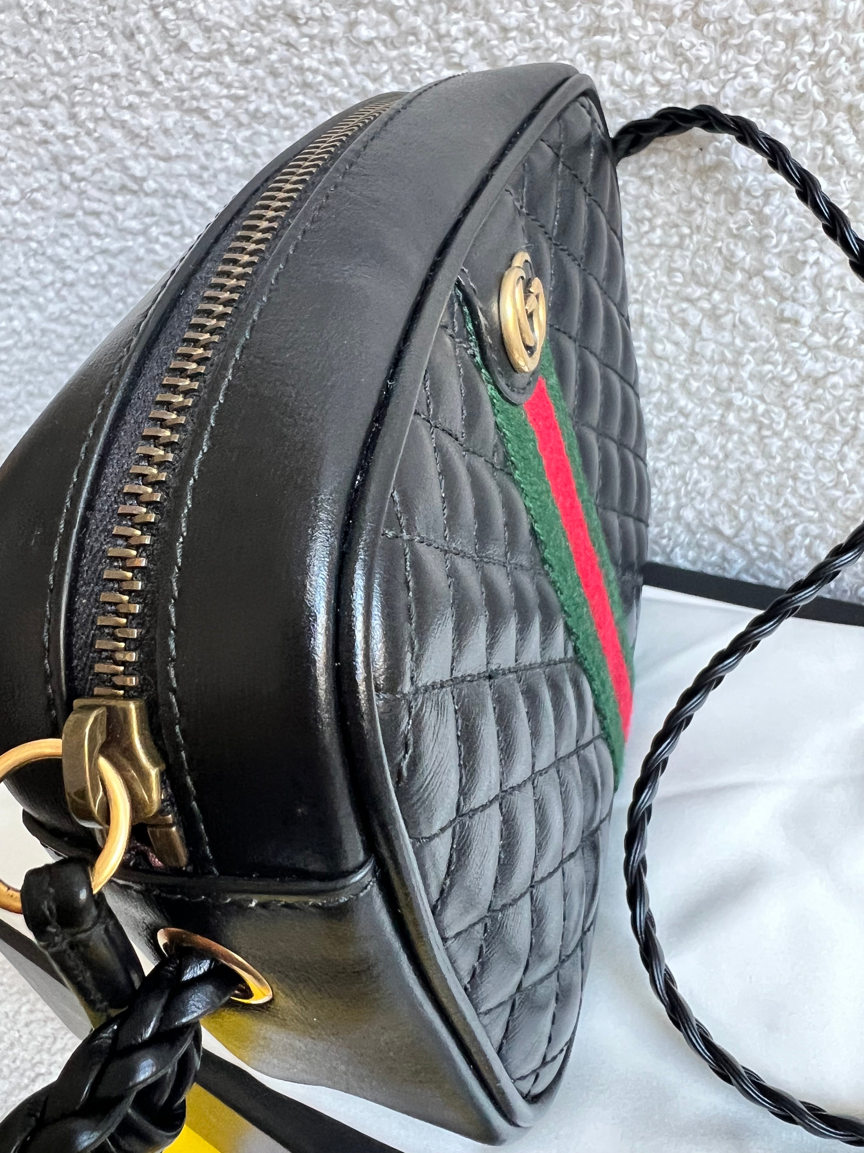 Gucci Mini Black Trapuntata Camera Bag