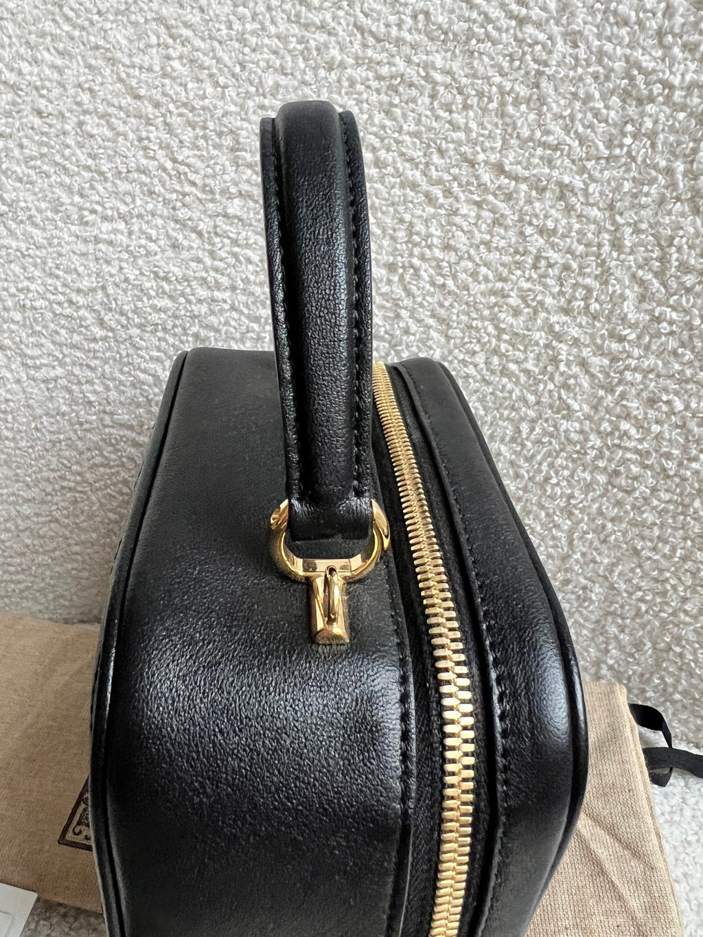 Gucci Black Small Top Handle Blondie Shoulder Bag (RRP £1870)