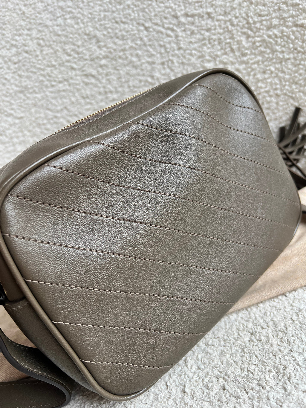 Gucci Khaki Small Blondie Shoulder Bag (RRP £1380)