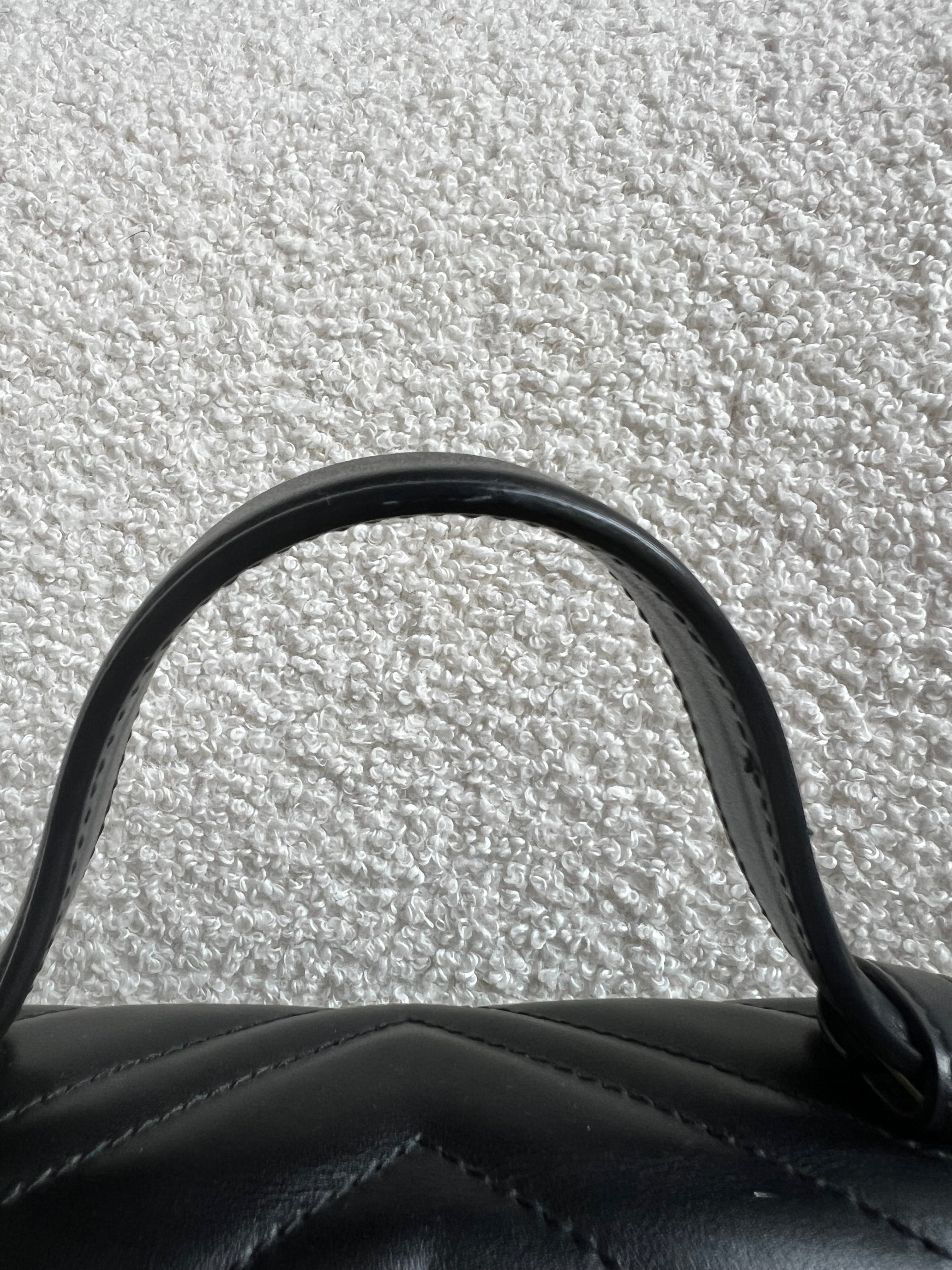 Gucci GG Black Small Top Handle Bag (RRP £2050)