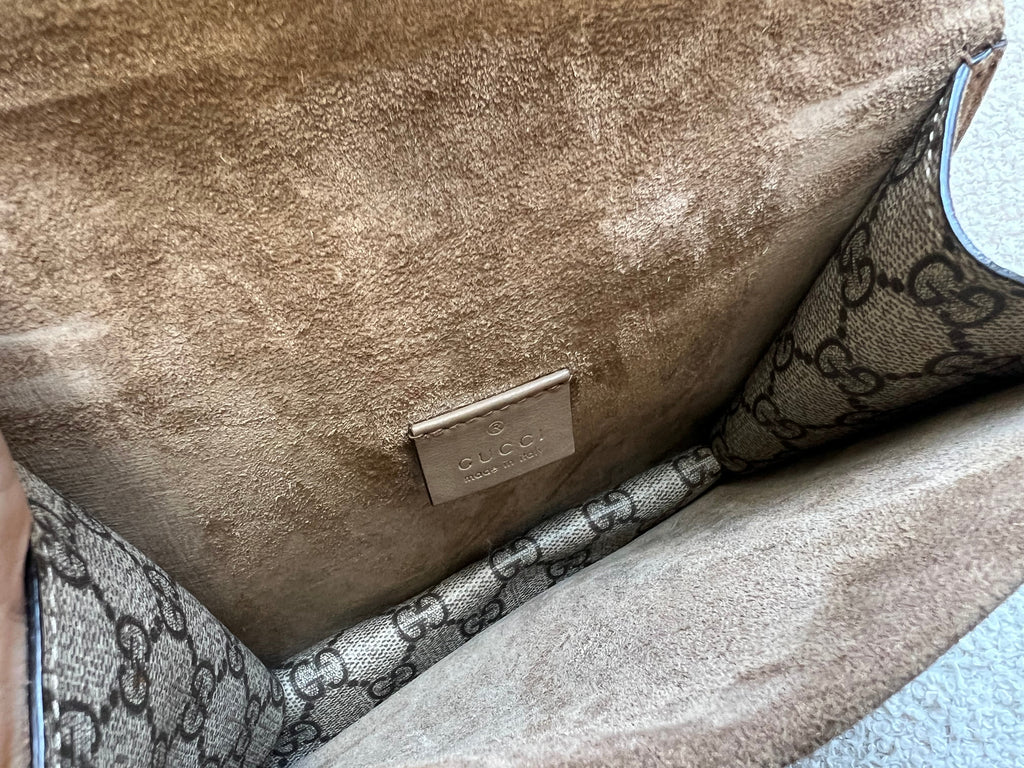 Gucci Dionysus GG Supreme Mini Shoulder Bag (RRP £1,890)