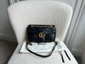 Gucci GG Black Marmont Small Shoulder Bag (RRP £2070)