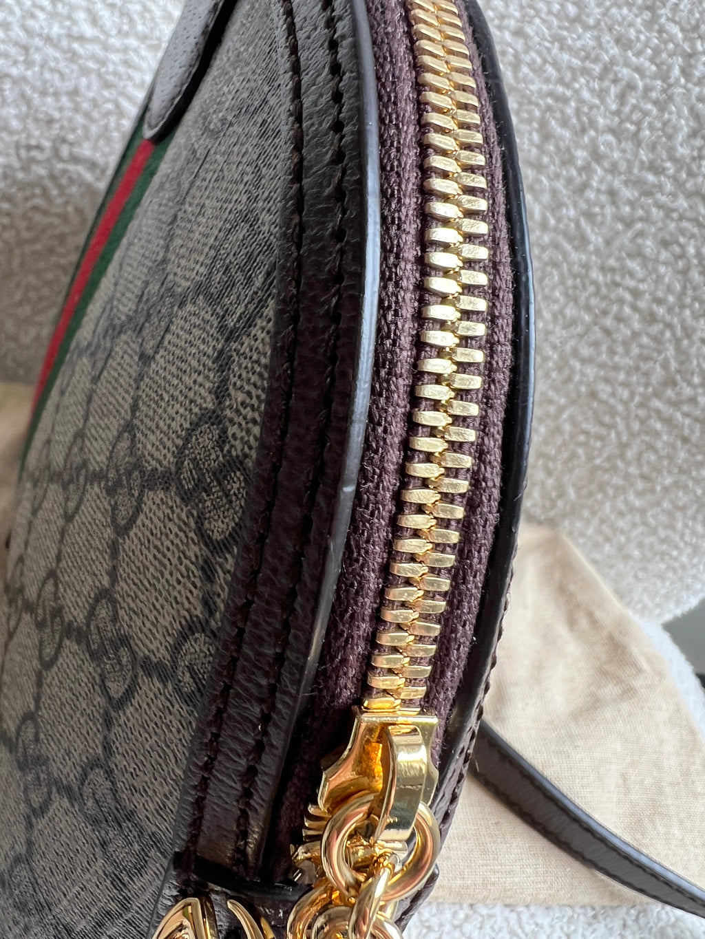 Gucci Ophidia GG Supreme Rounded Top Shoulder Bag (RRP £1,380)