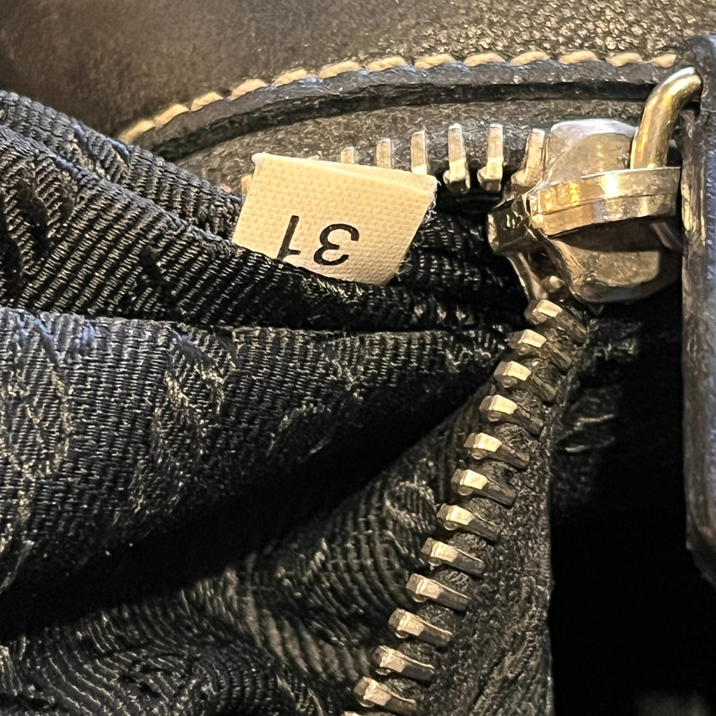PRADA Vintage Black Nylon Multipocket Shoulder Bag