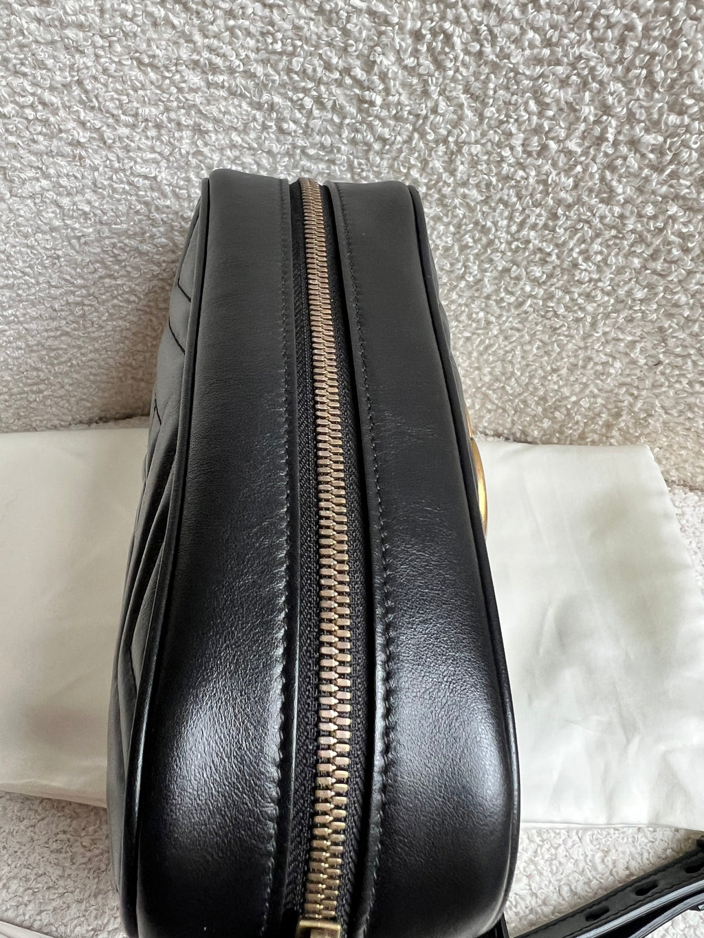 Gucci GG Black Marmont Small Shoulder Bag (RRP £1440)
