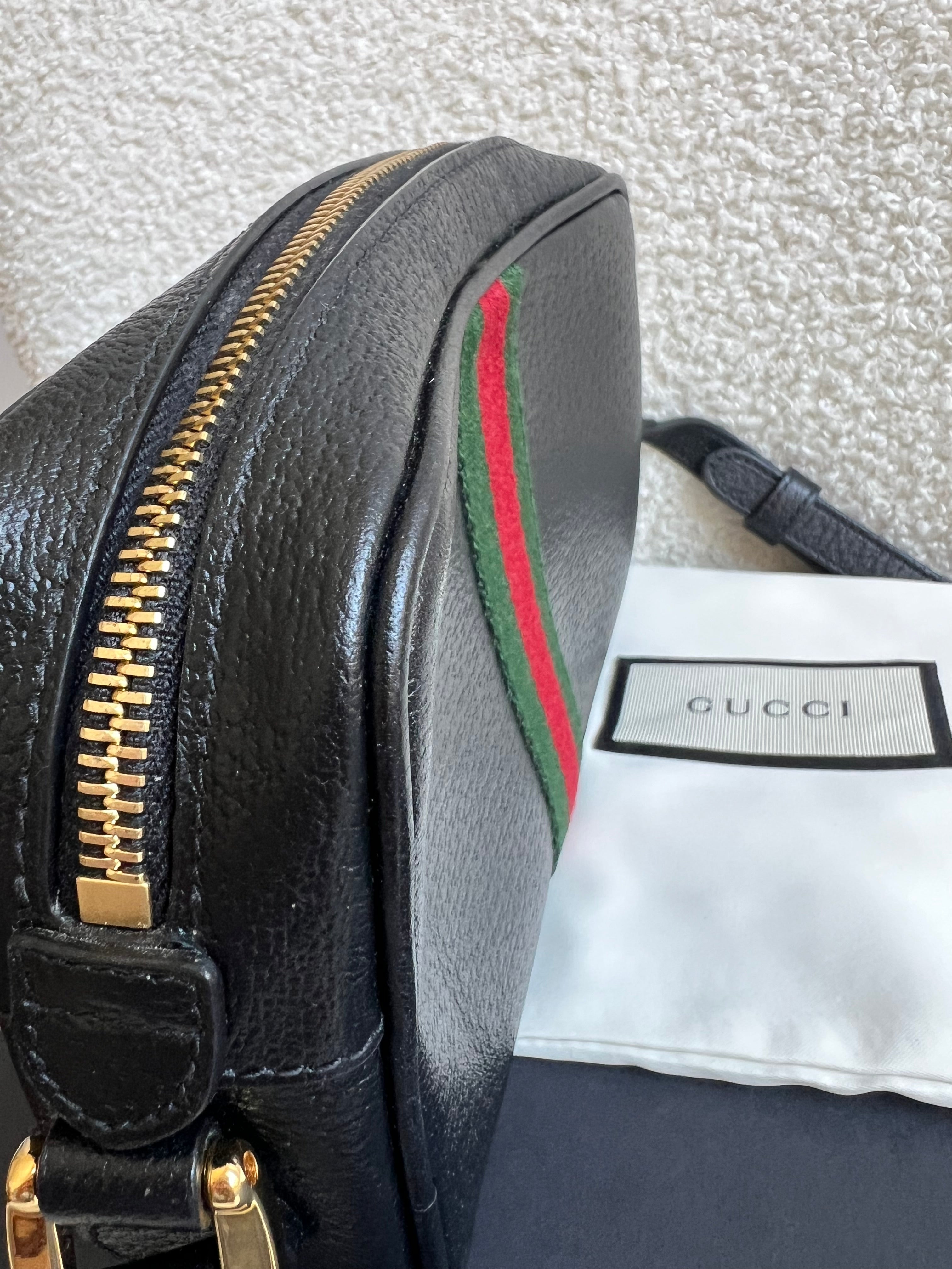 Gucci GG Black Ophidia Mini Shoulder Bag