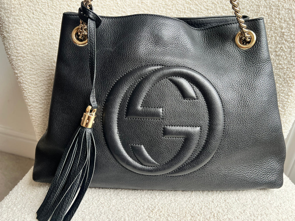 Gucci Black Soho Chain Tote (RRP £1350)