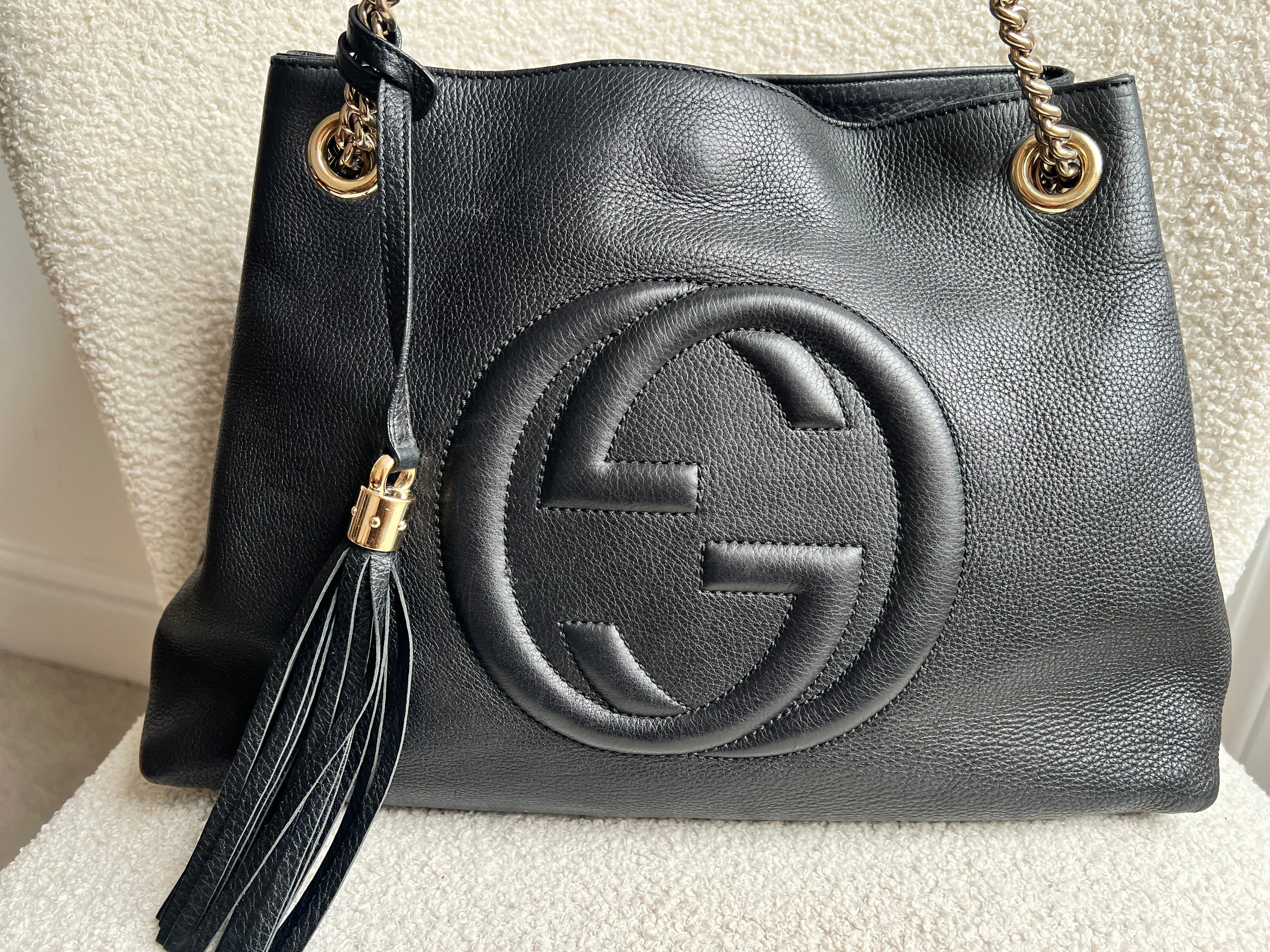 Gucci Black Soho Chain Tote (RRP £1350)