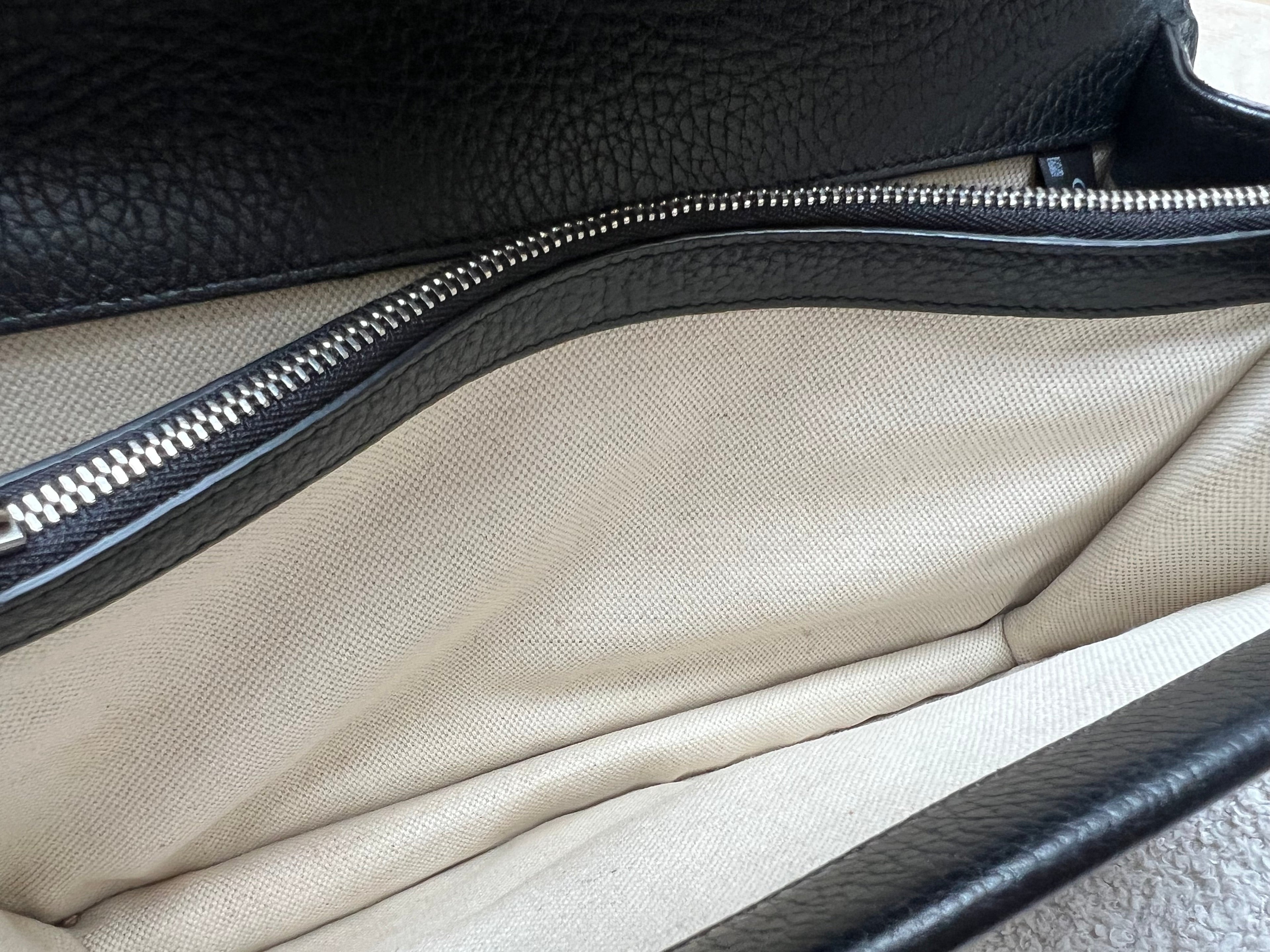 Gucci Dionysus GG Black Small Shoulder Bag (RRP £2,670)