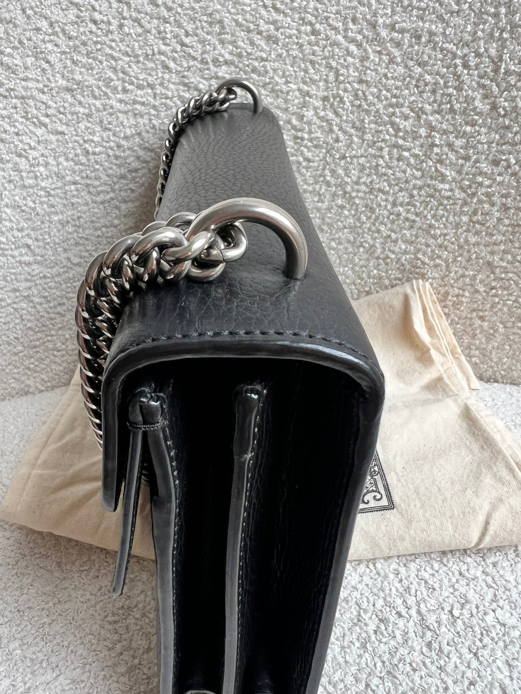 Gucci Dionysus GG Black Small Shoulder Bag (RRP £2,670)