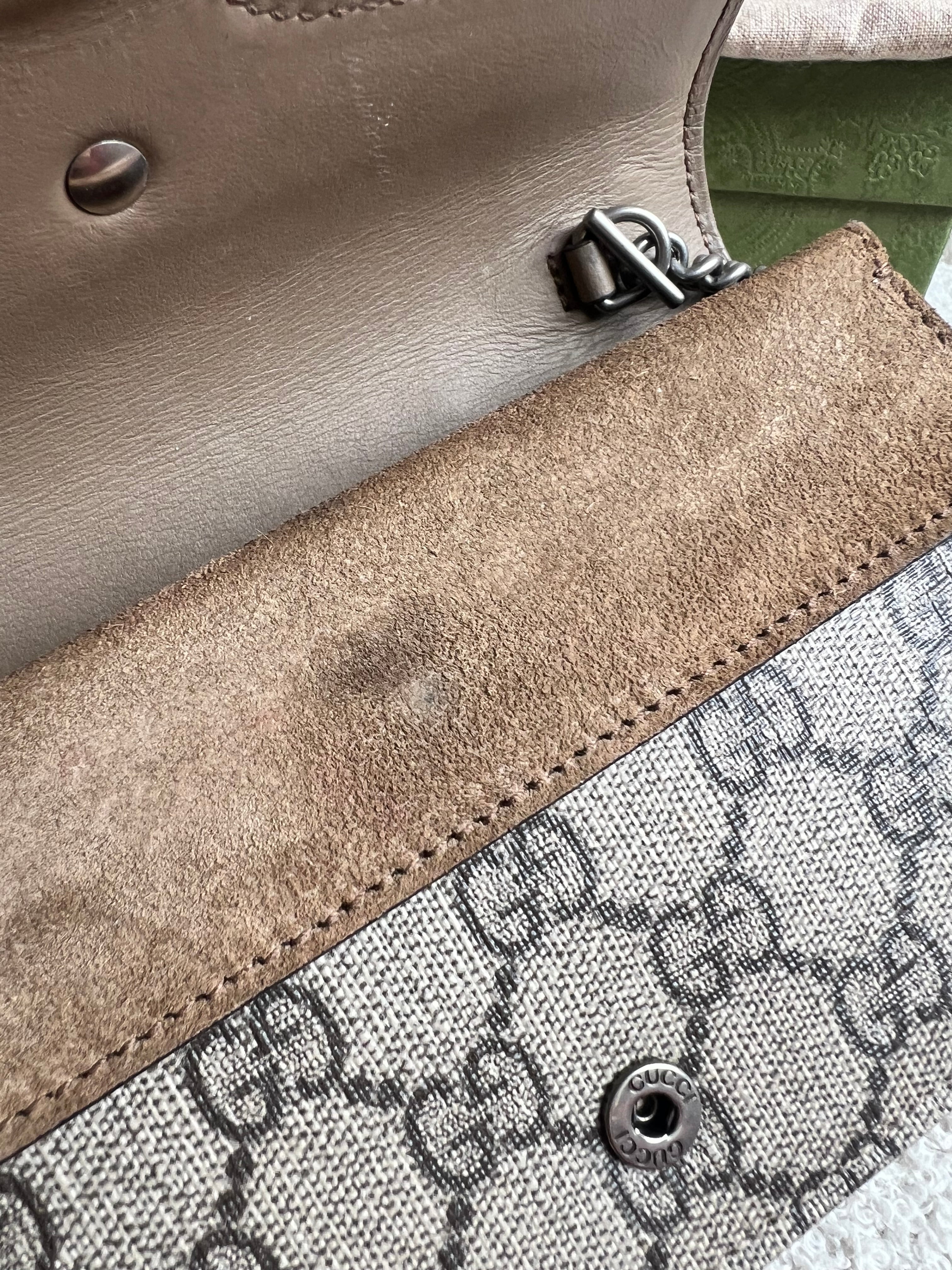 Gucci Dionysus GG Supreme Super Mini Shoulder Bag (RRP £890)