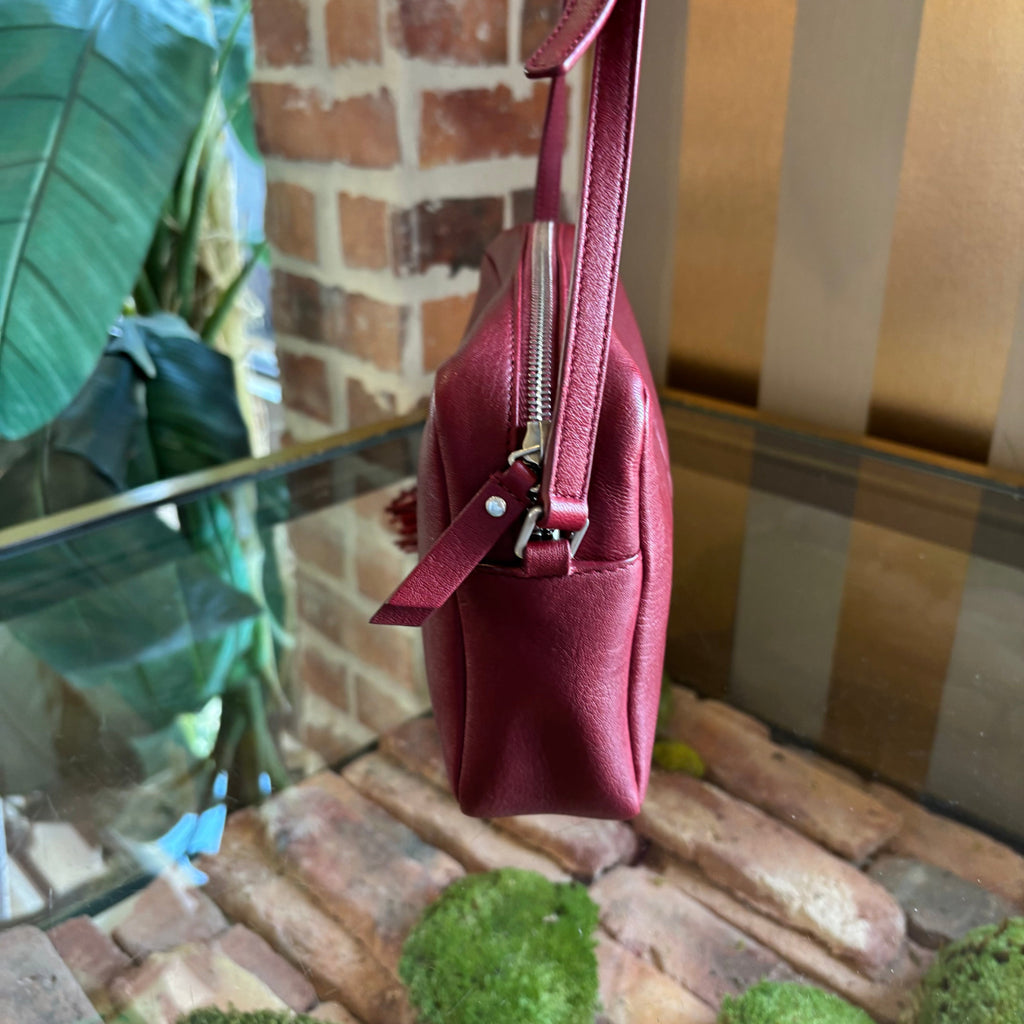 SAINT LAURENT Red Camera Bag