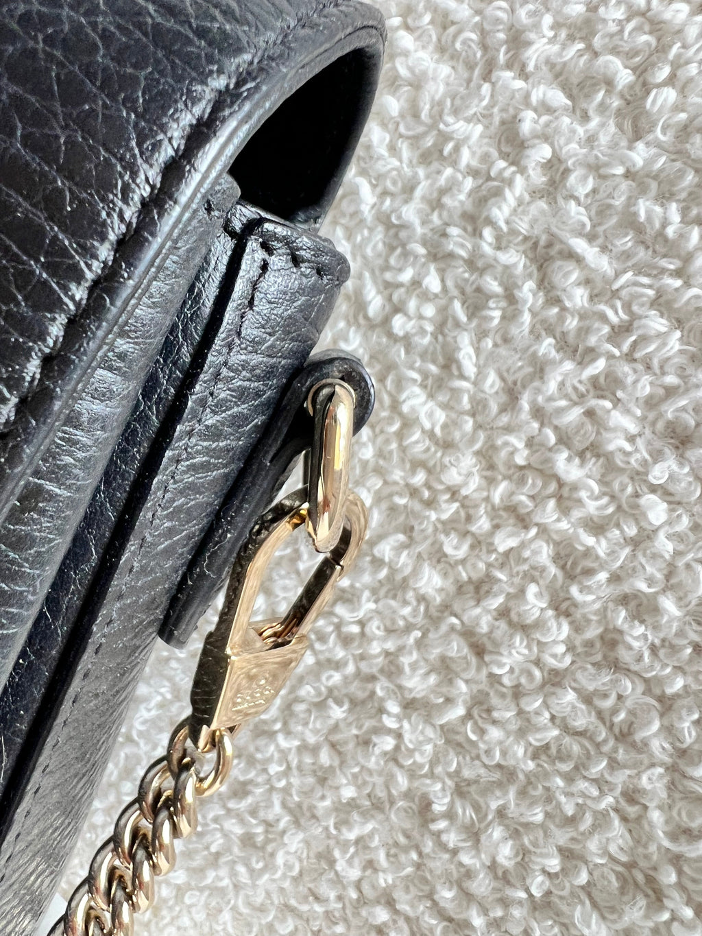 Gucci Interlocking GG Black Small Cross Body Bag