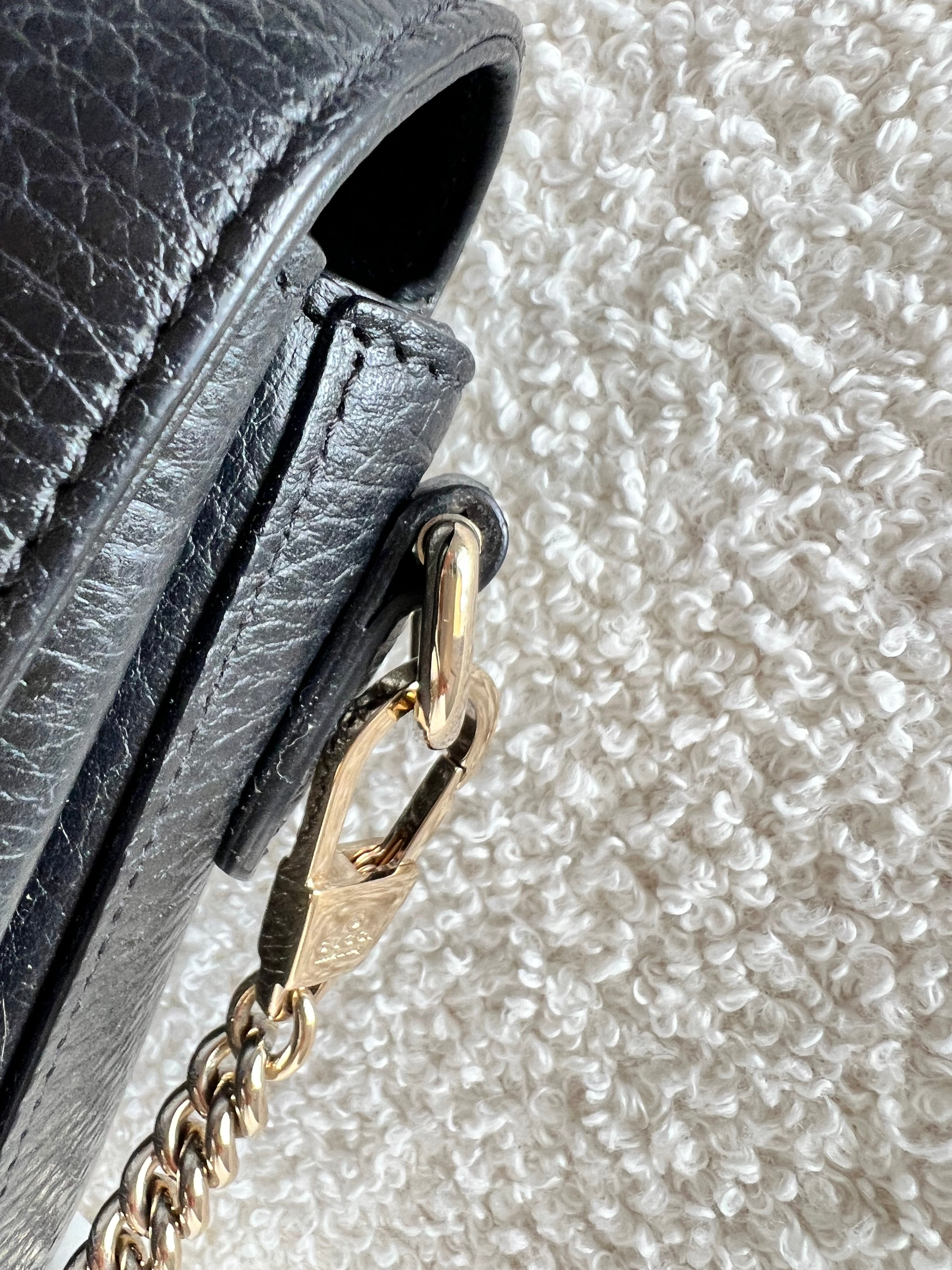 Gucci Interlocking GG Black Small Cross Body Bag