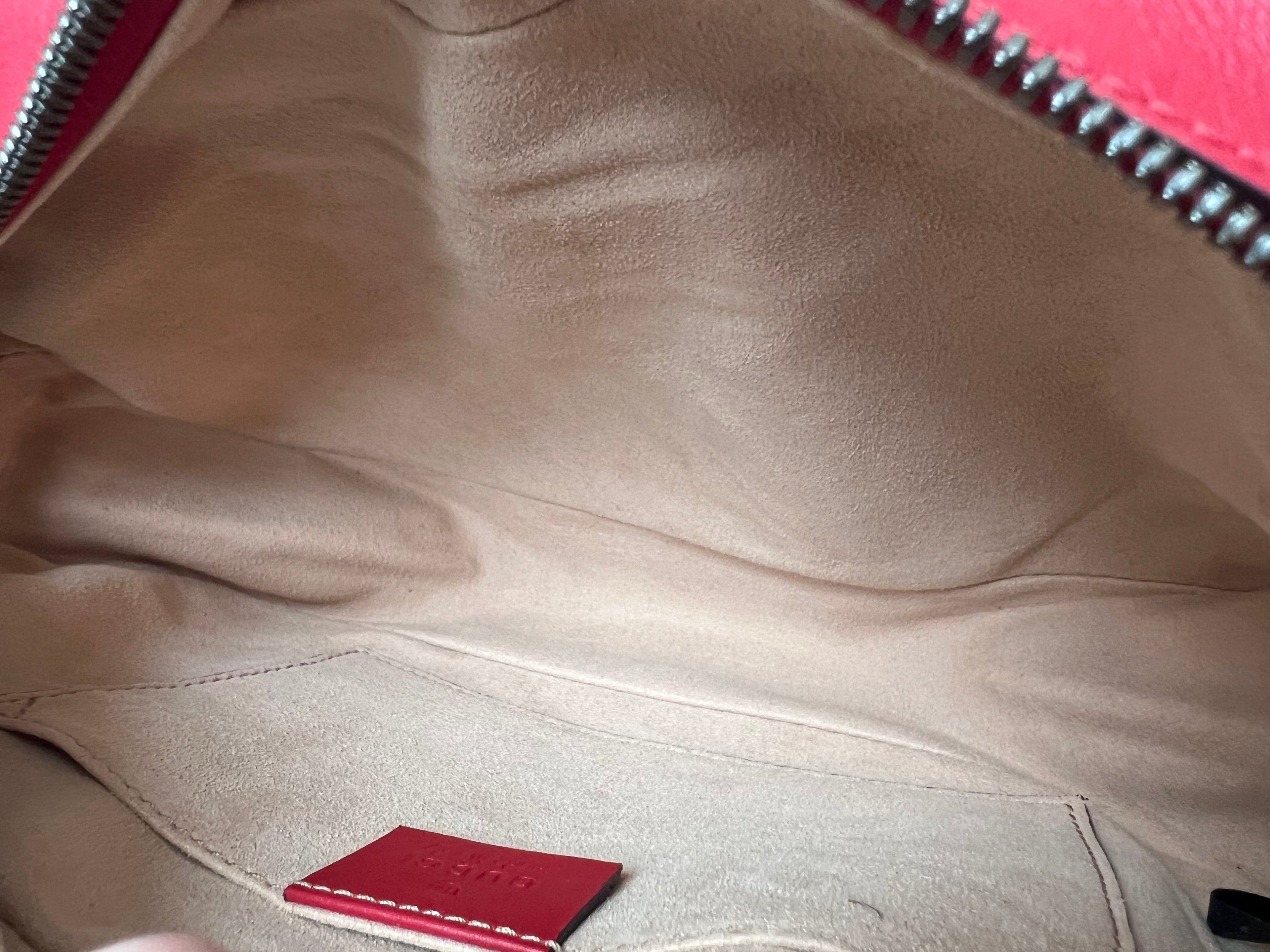 Gucci GG Red Marmont Small Shoulder Bag (RRP £1,440)