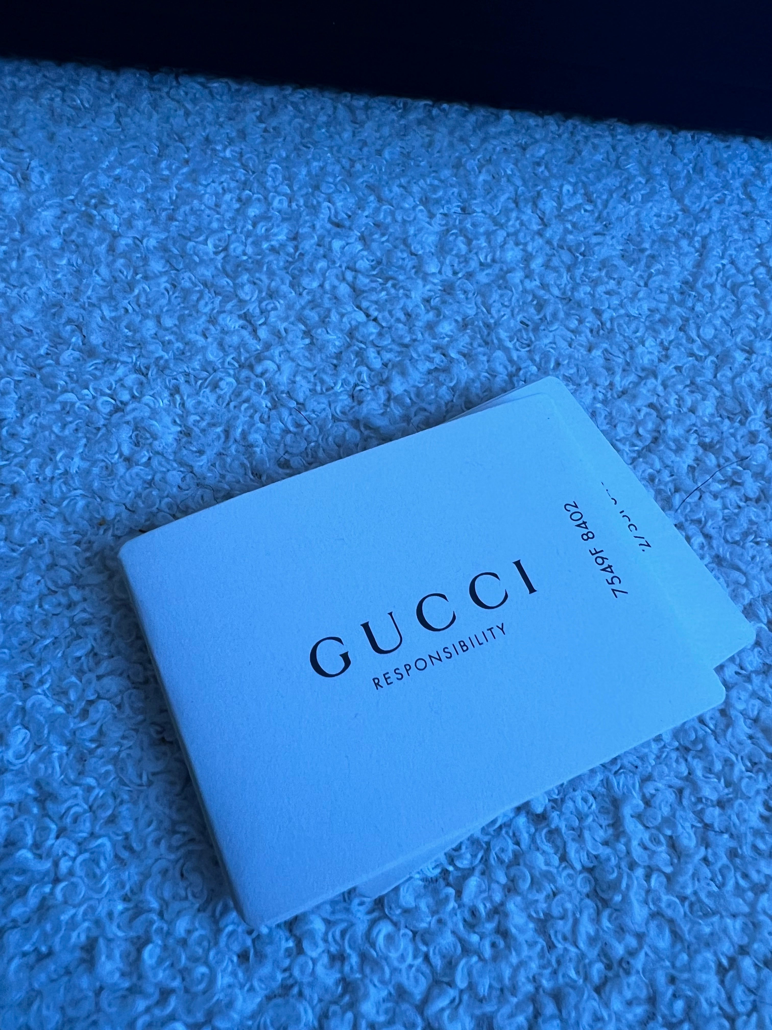 Gucci Black Animalier Wallet Zip Around (RRP £530)