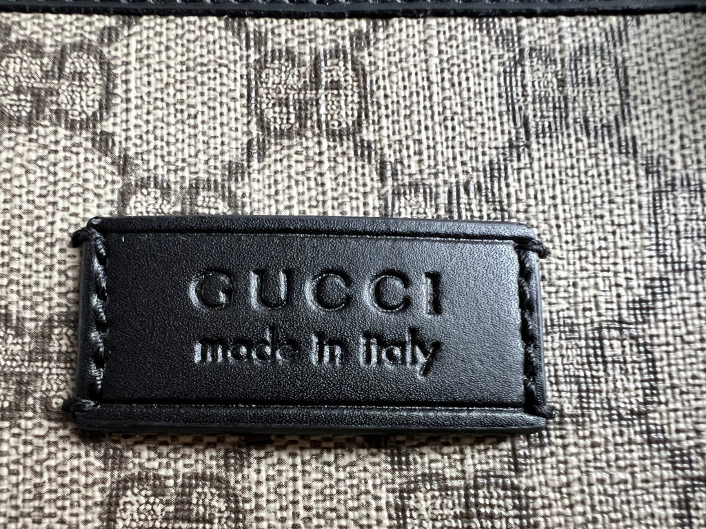 Gucci GG Supreme Coated Canvas Convertible Zip Tote