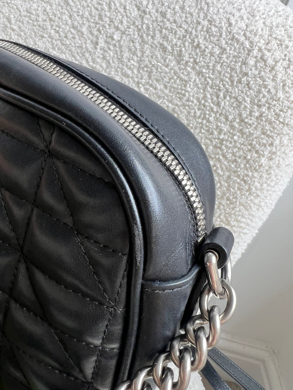 Gucci Aria GG Black Marmont Small Shoulder Bag (RRP £1440)