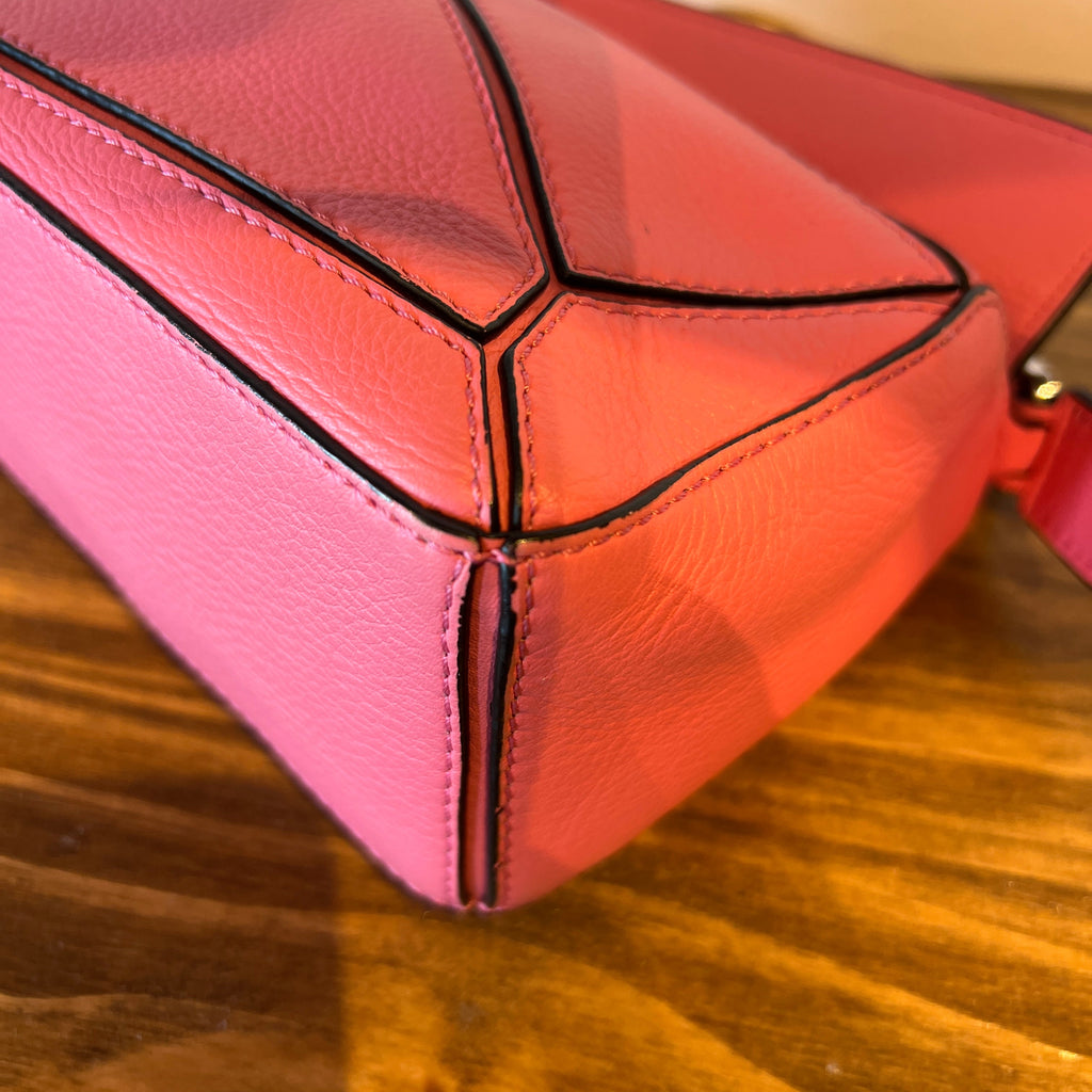 LOEWE Puzzle Mini Leather Shoulder Bag
