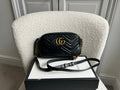 Gucci GG Black Marmont Small Shoulder Bag (RRP £1440)