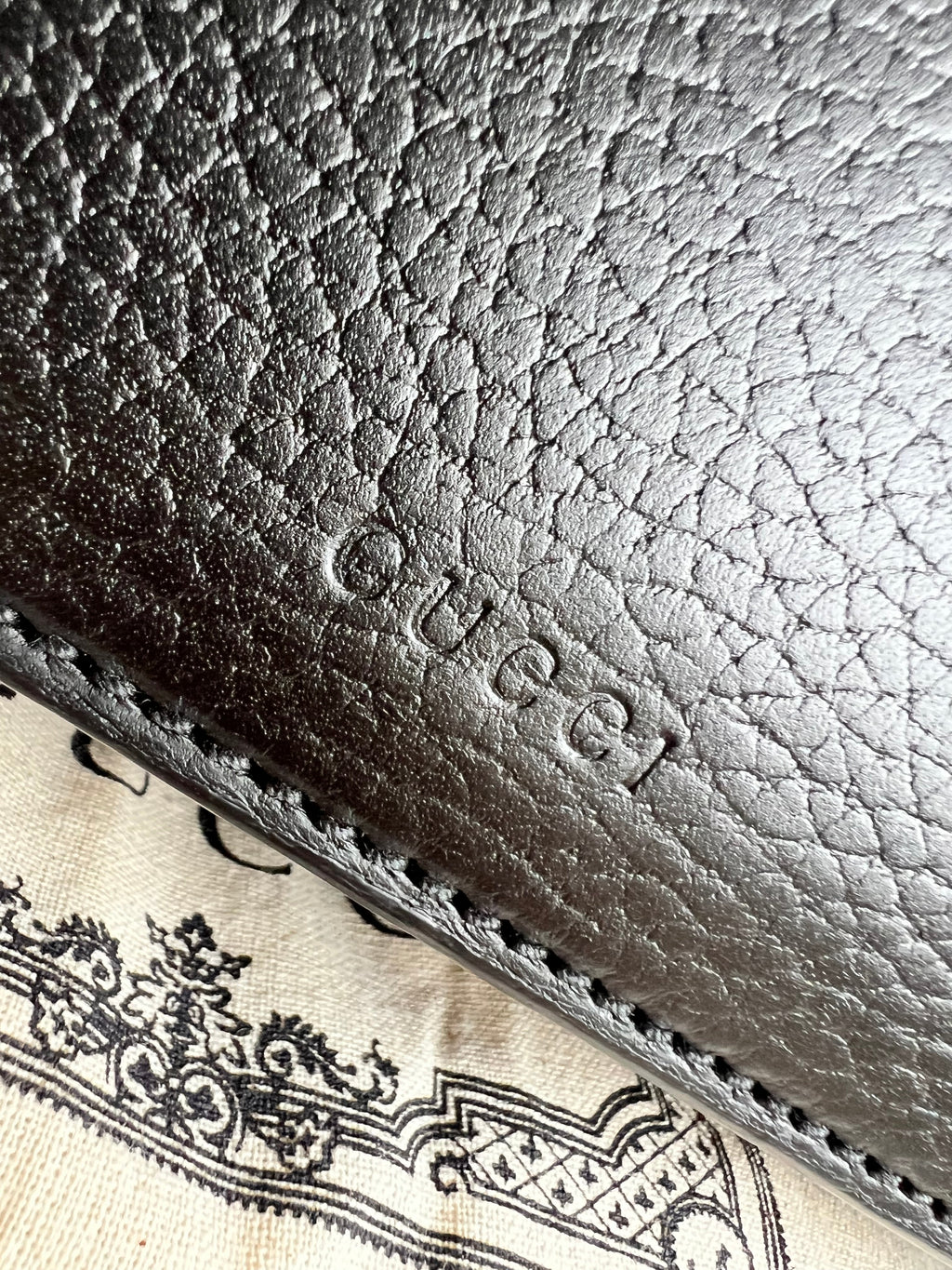 Gucci Dionysus GG Black Small Shoulder Bag (RRP £2,670)