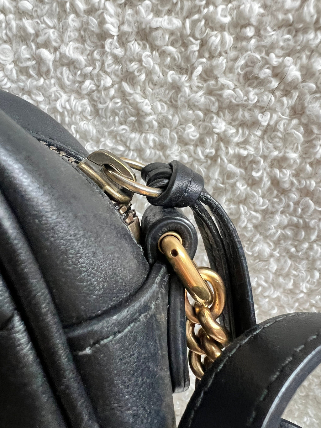 Gucci GG Black Marmont Small Shoulder Bag (RRP £1440)