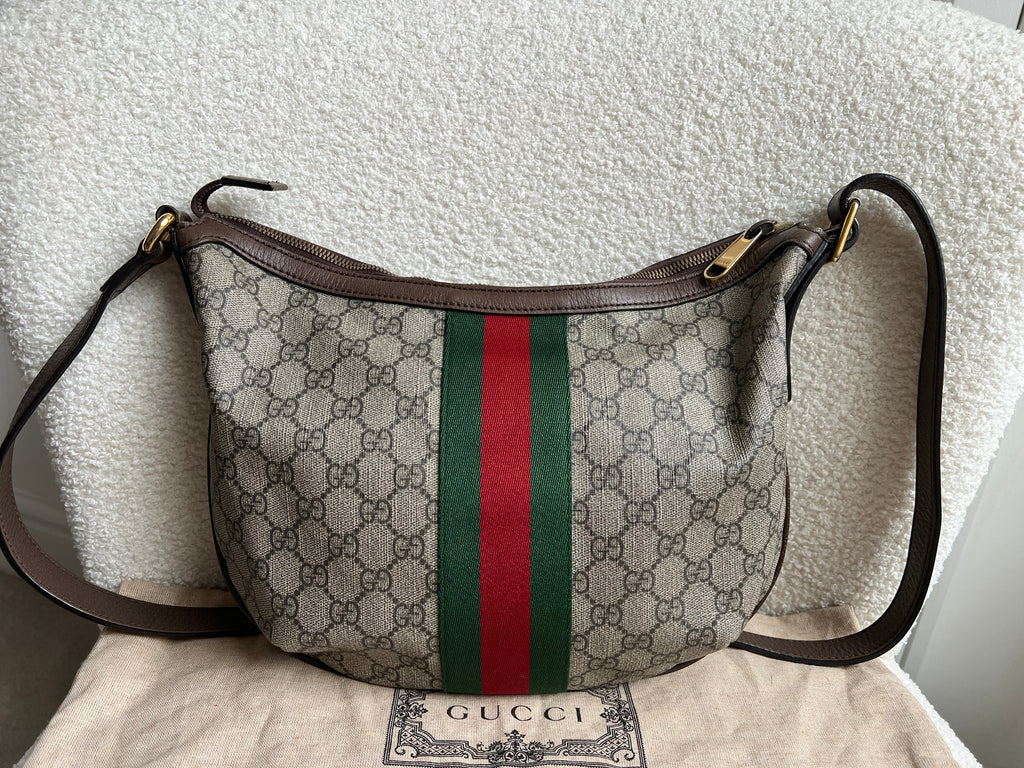 Gucci GG Supreme Ophidia Small Shoulder Bag (RRP £1190)