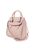 ALEXANDER MCQUEEN CALFSKIN LEATHER MINI HEROINE SHOULDER BAG